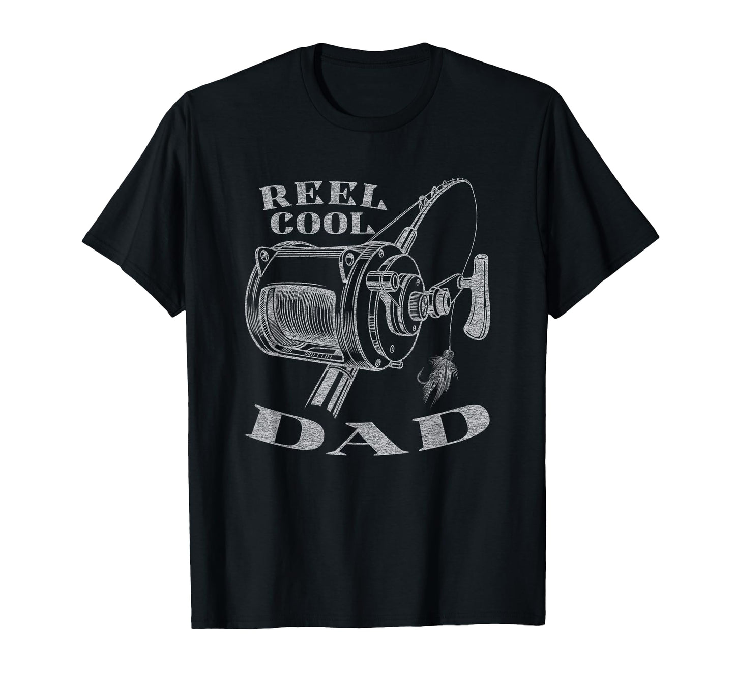 Best Dad Funny Reel Dad Fishing T-Shirt - Trendy Graphic Unisex - T-Shirt, Sweatshirt, Hoodie