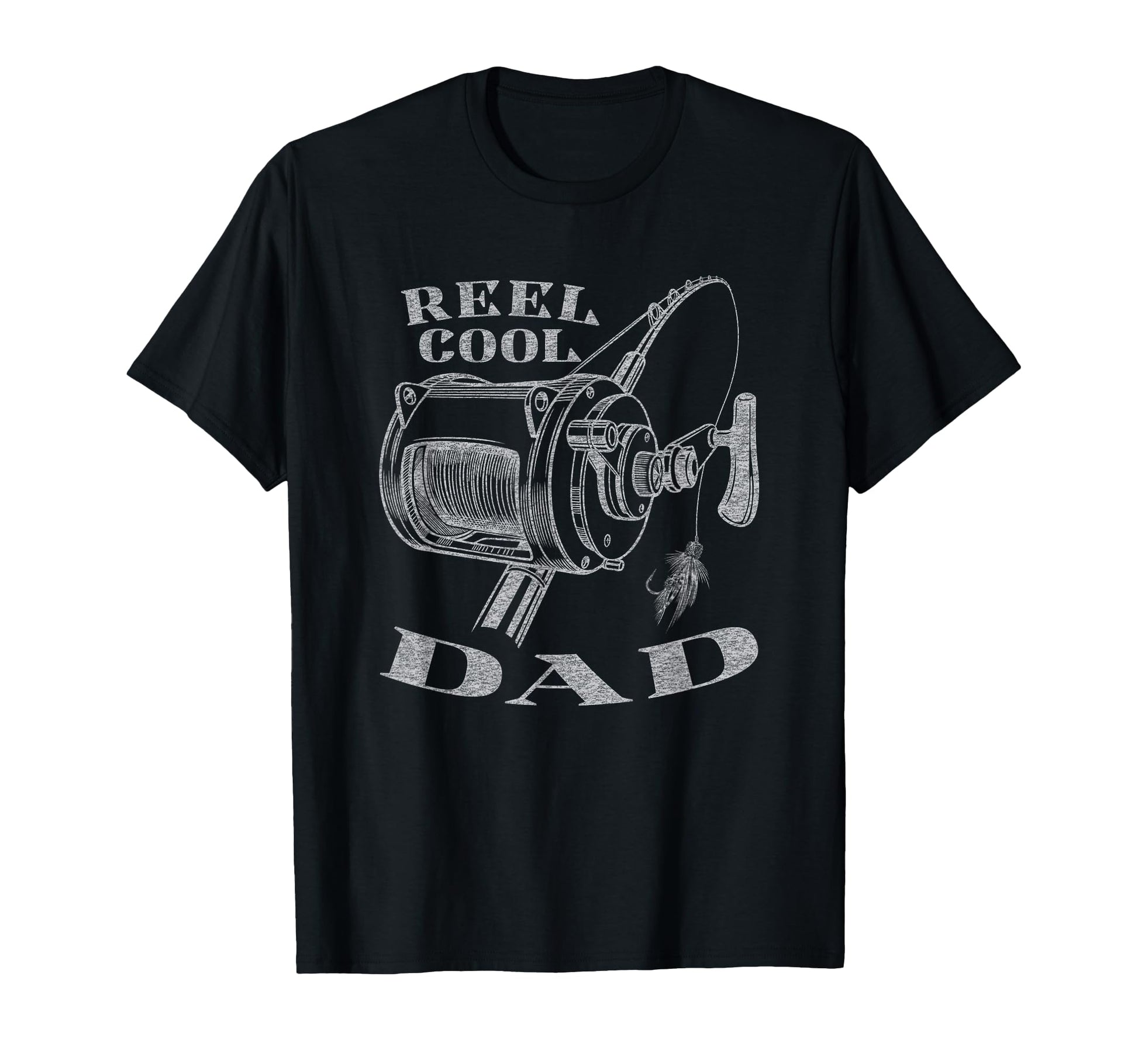 Best Dad Funny Reel Dad Fishing T-Shirt - Trendy Graphic Unisex - T-Shirt, Sweatshirt, Hoodie