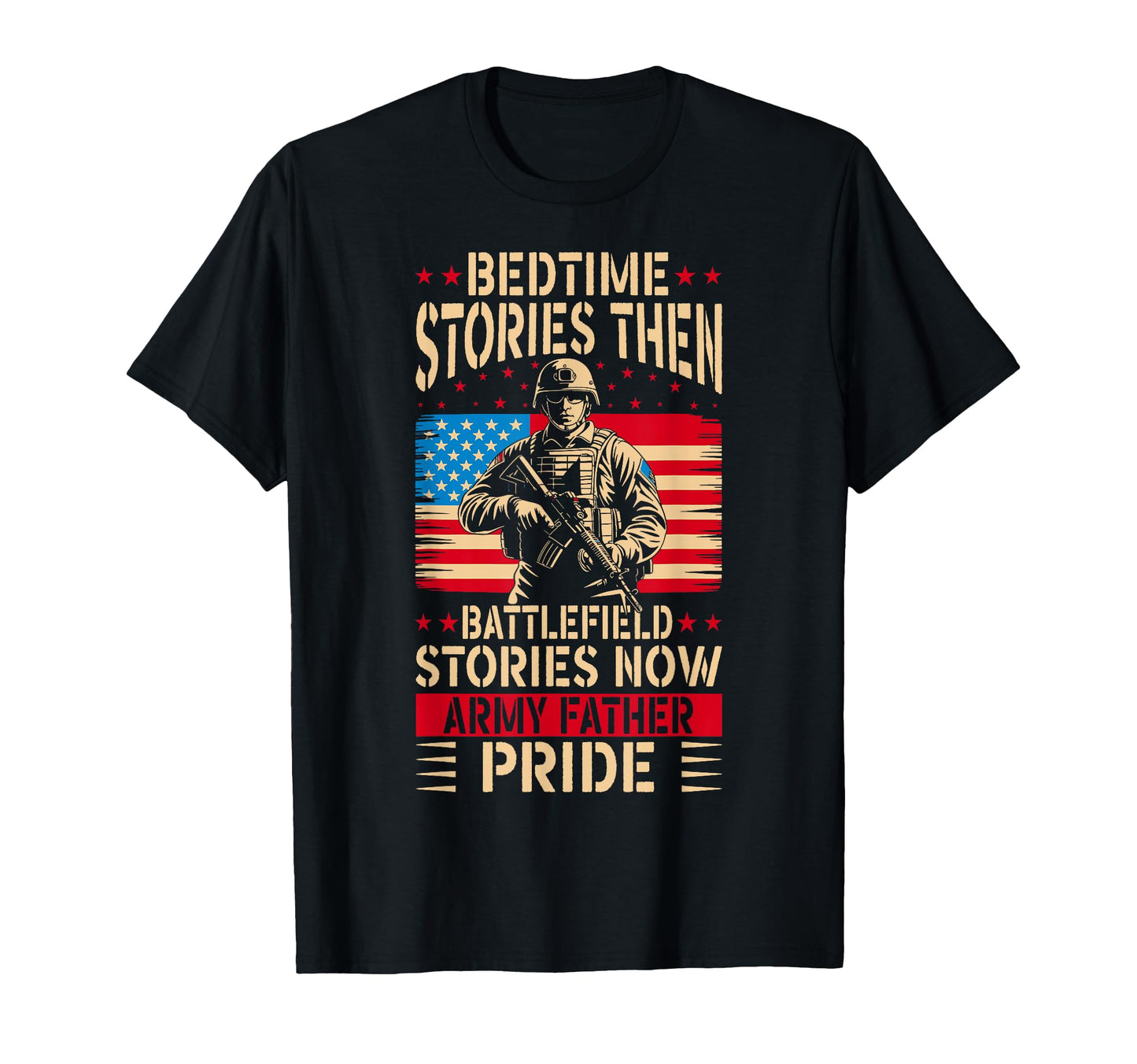 Proud Military Dad American Usa Flag T-Shirt - Minimalist Print Unisex - T-Shirt, Sweatshirt, Hoodie