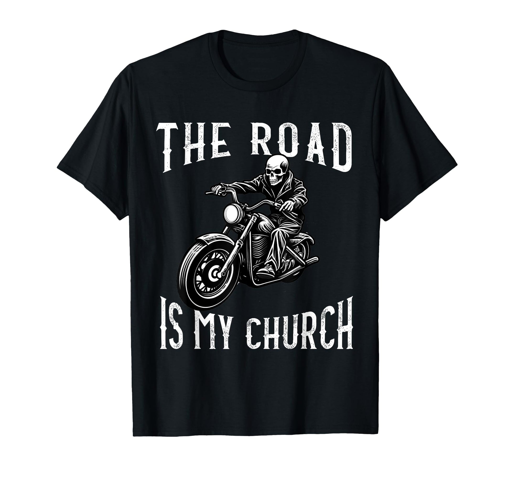 Motorcycle Dad Father Grandpa Biker T-Shirt - Minimalist Print Men Women - T-Shirt, Sweatshirt, Hoodie
