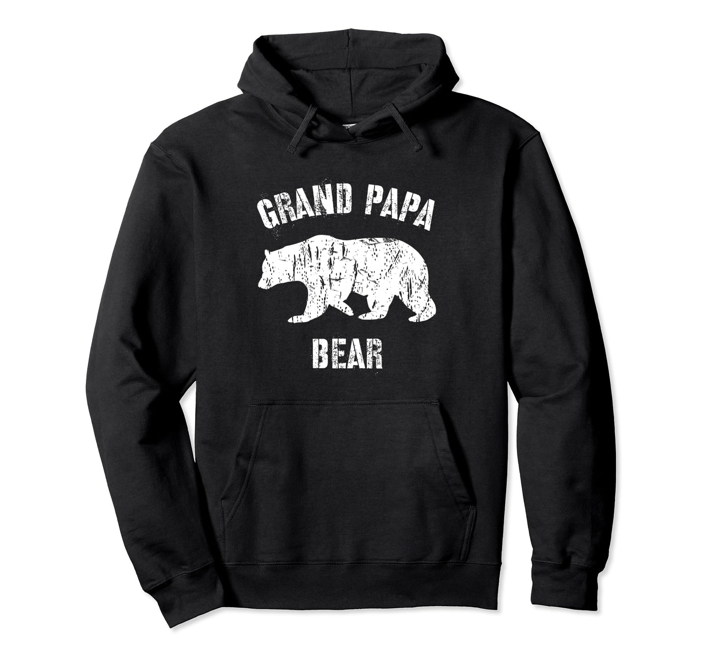 Grand Papa Bear Grandpa Grandfather Hoodie - Streetwear Style for Adults - T-Shirt, Sweatshirt, Hoodie