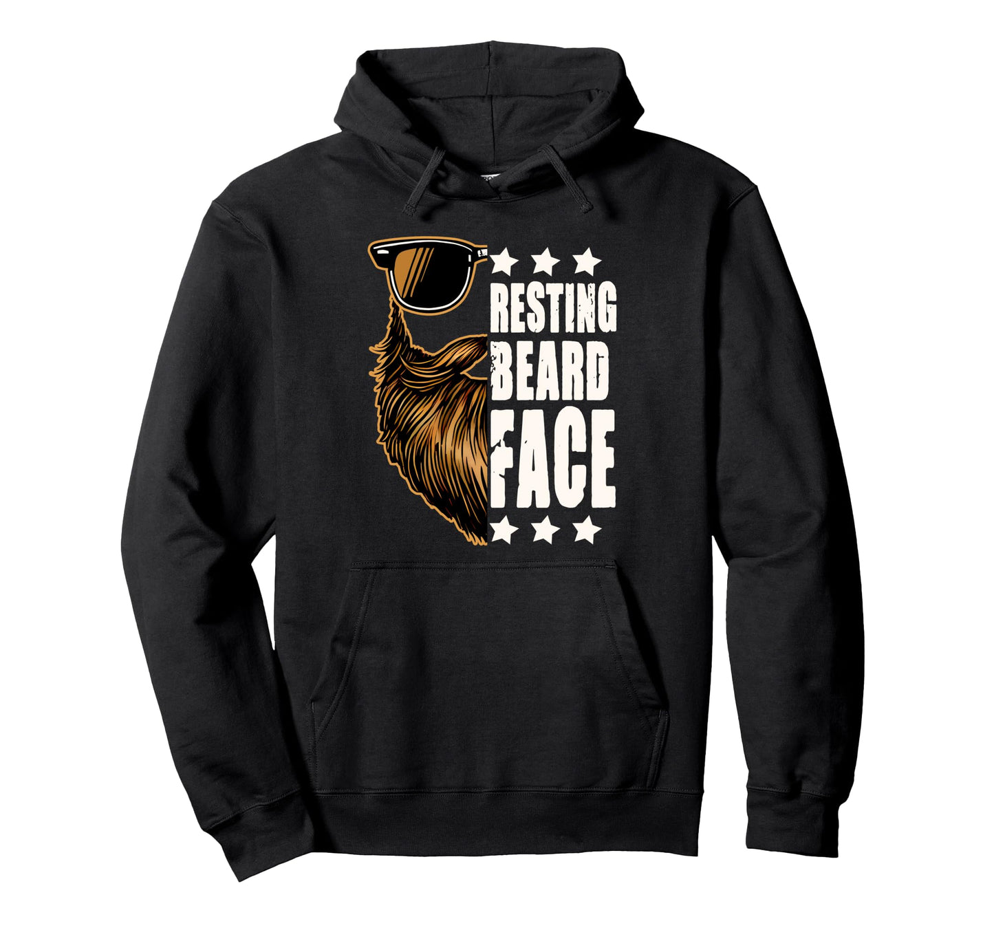 Bearded Dad Daddy Fathers Day Hoodie - Casual Everyday Wear for Adults - T-Shirt, Sweatshirt, Hoodie