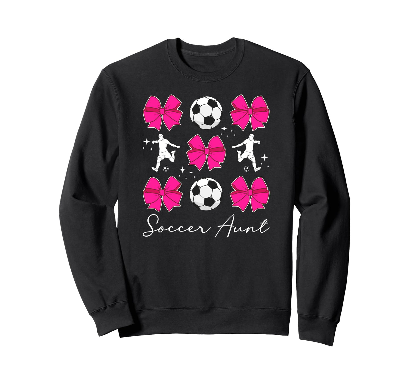 Soccer Aunt Soccer Player Auntie Sweatshirt - Unique Graphic Unisex - T-Shirt, Sweatshirt, Hoodie