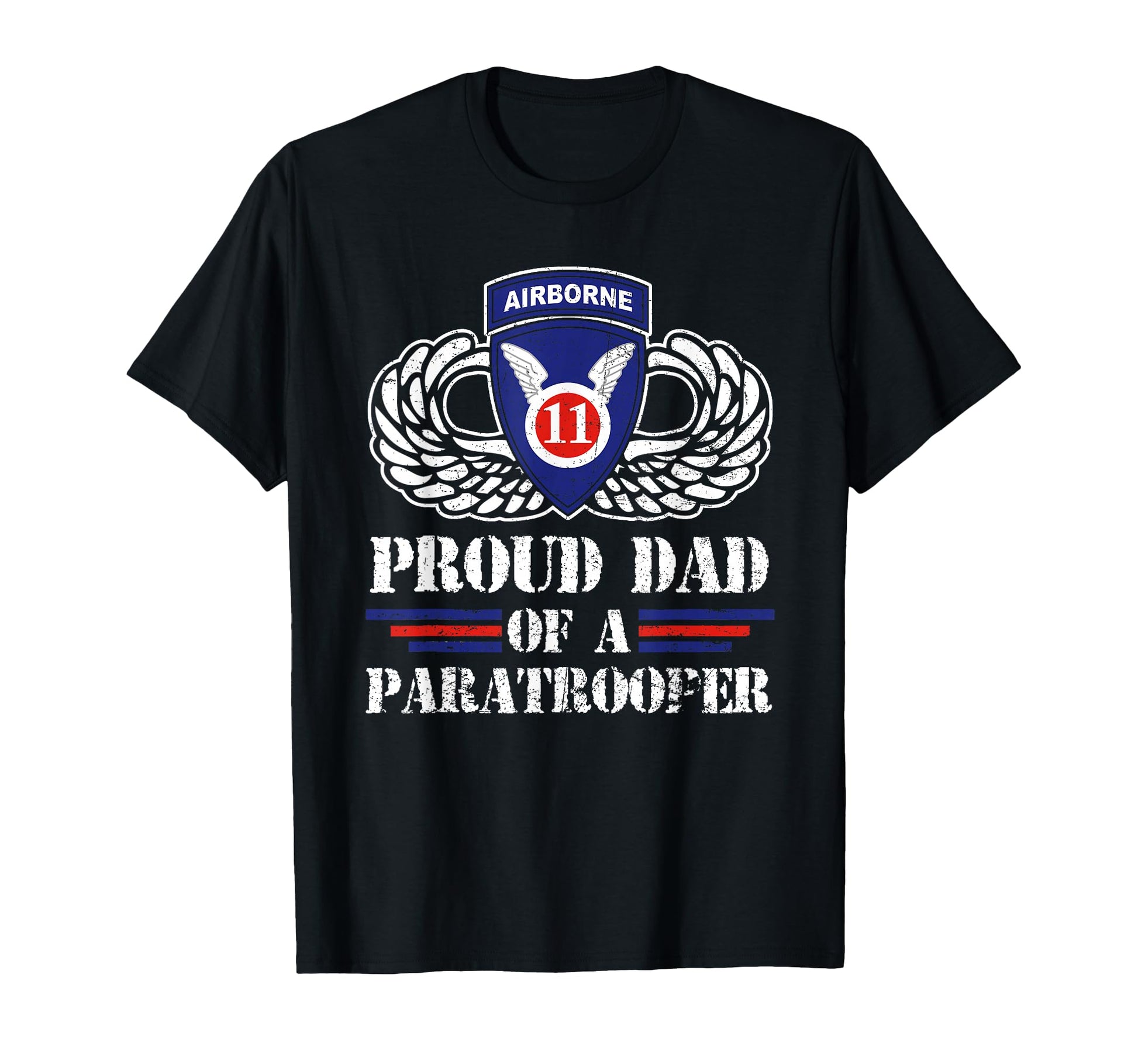 Proud Dad 11Th Airborne Division T-Shirt - Custom Art Print Men Women - T-Shirt, Sweatshirt, Hoodie