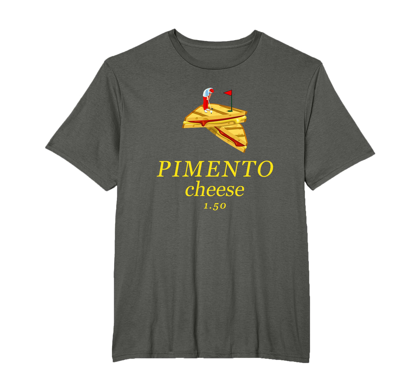 Pimento Cheese Funny Golf Dad T-Shirt - Casual Everyday Wear Unisex - T-Shirt, Sweatshirt, Hoodie