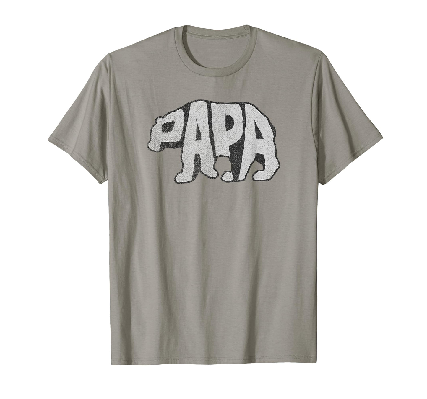 Trendy Centered Papa Bear T-Shirt - Novelty Apparel Men Women - T-Shirt, Sweatshirt, Hoodie