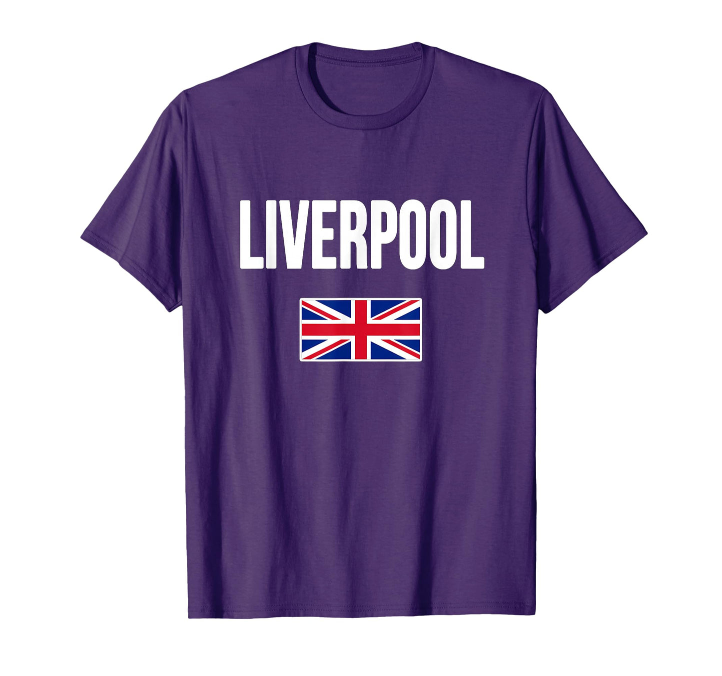 Liverpool England T-Shirt - Casual Everyday Wear Men Women - T-Shirt, Sweatshirt, Hoodie