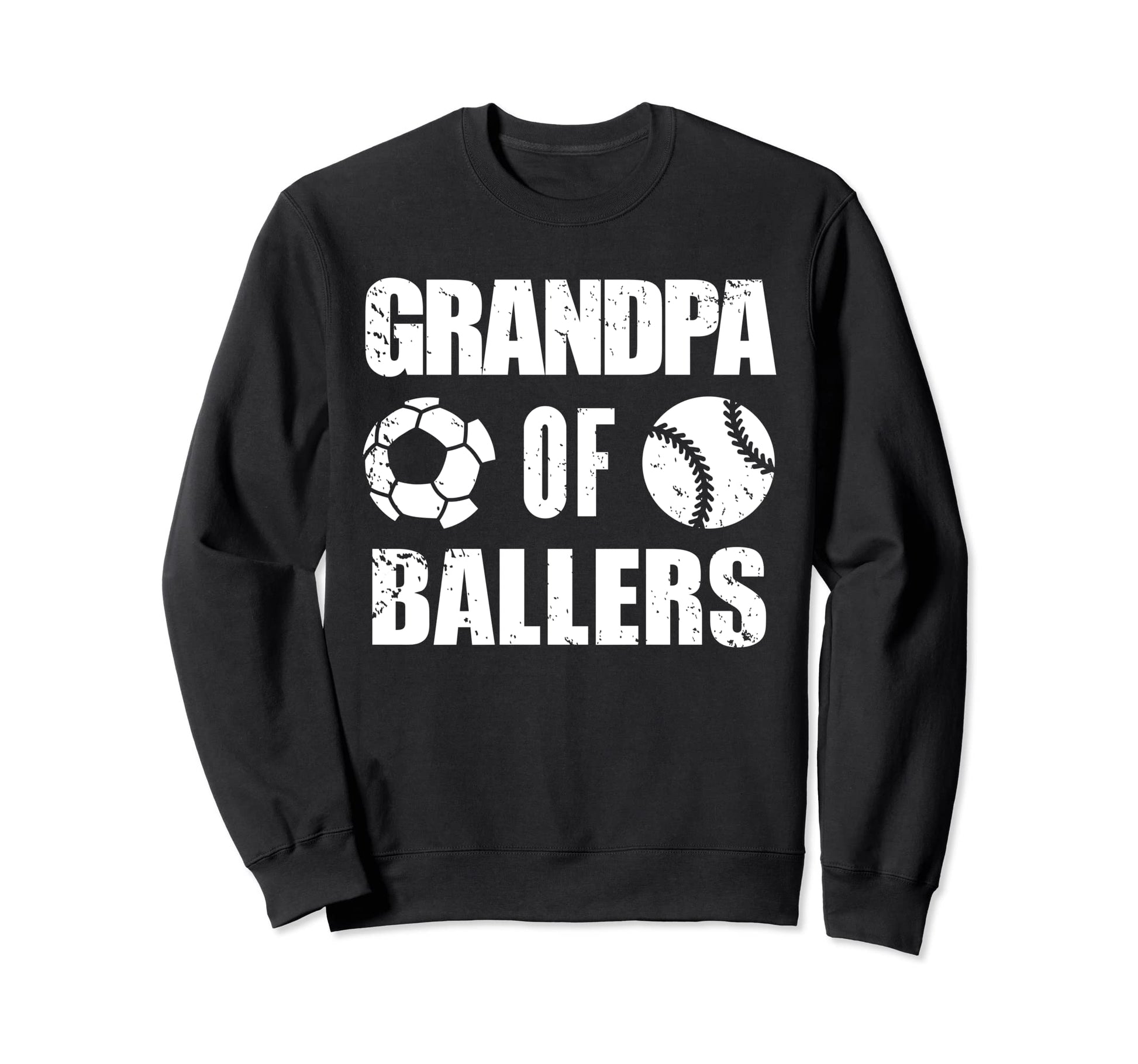 Grandpa Ballers Funny Soccer Sweatshirt - Streetwear Style for Adults - T-Shirt, Sweatshirt, Hoodie