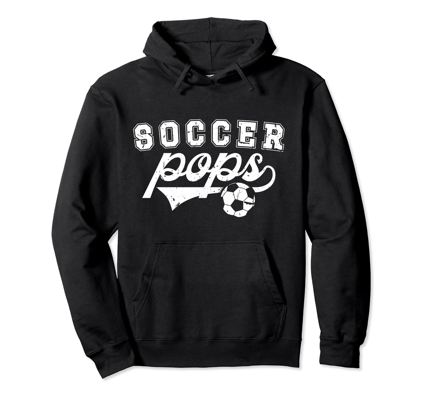 Soccer Pops Grandpa Pops Soccer Player Hoodie - Unique Graphic for Adults - T-Shirt, Sweatshirt, Hoodie