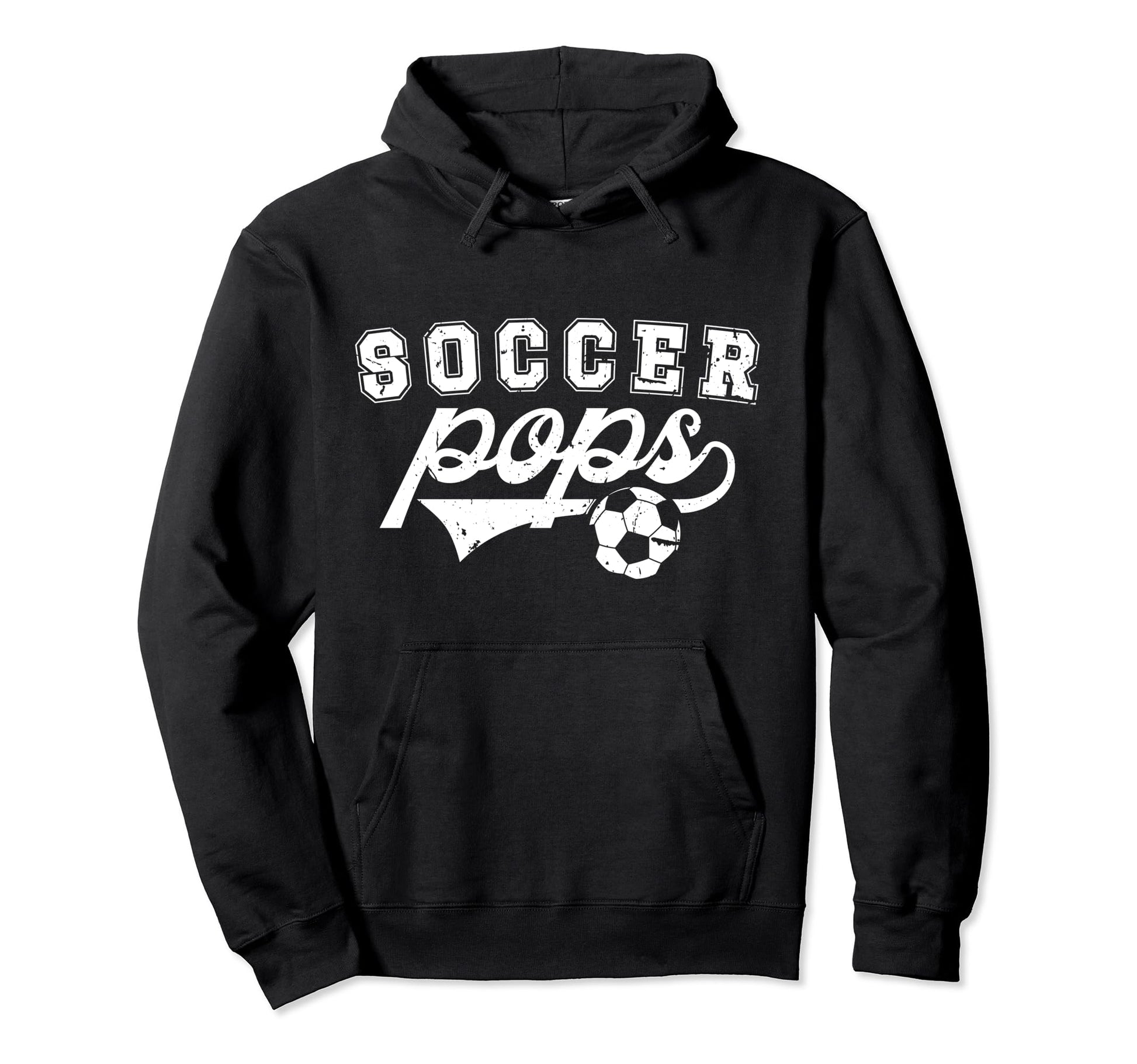 Soccer Pops Grandpa Pops Soccer Player Hoodie - Unique Graphic for Adults - T-Shirt, Sweatshirt, Hoodie