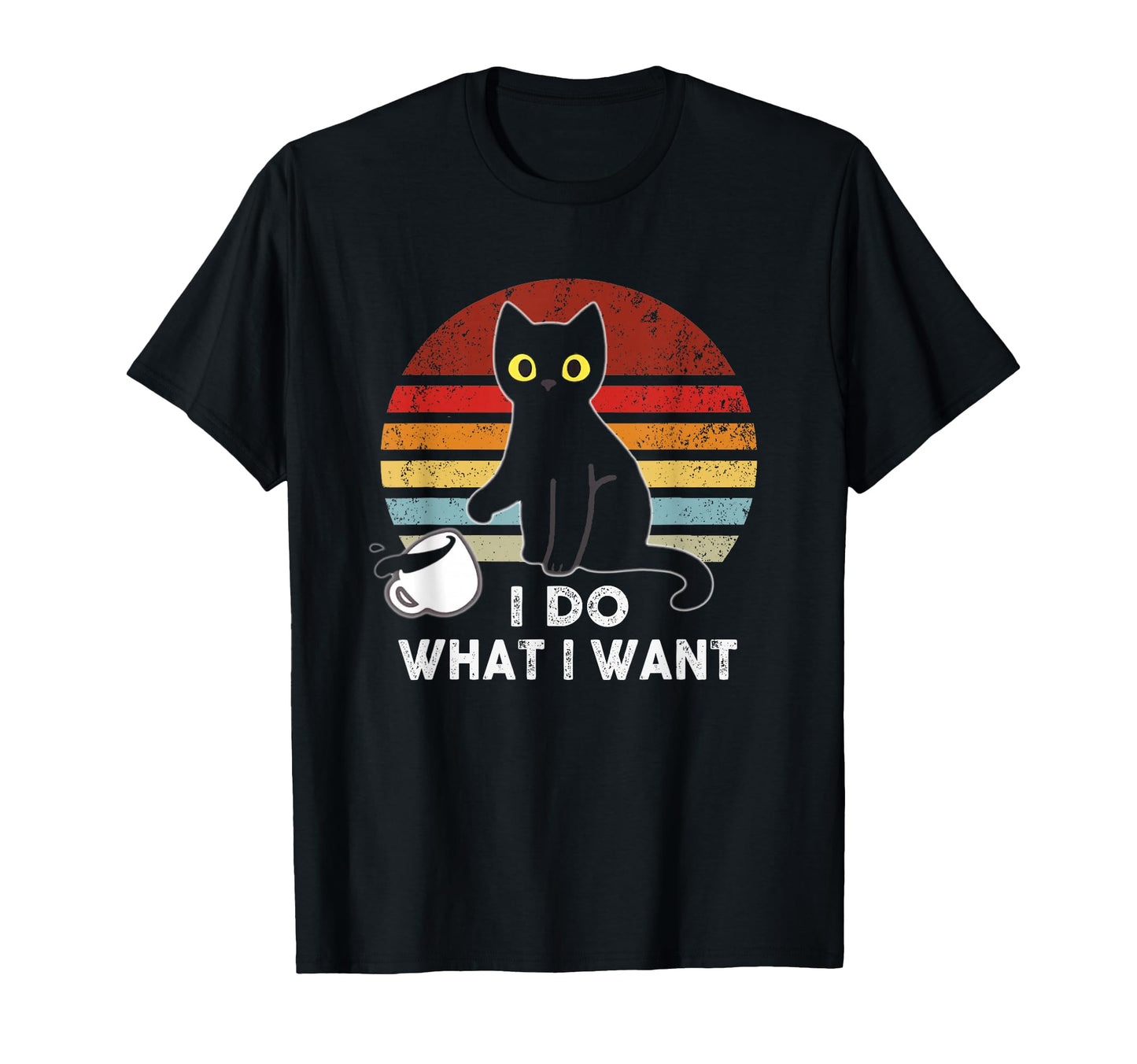 Do What I Want Cat Dad Mom Club Funny T-Shirt - Minimalist Print Unisex - T-Shirt, Sweatshirt, Hoodie