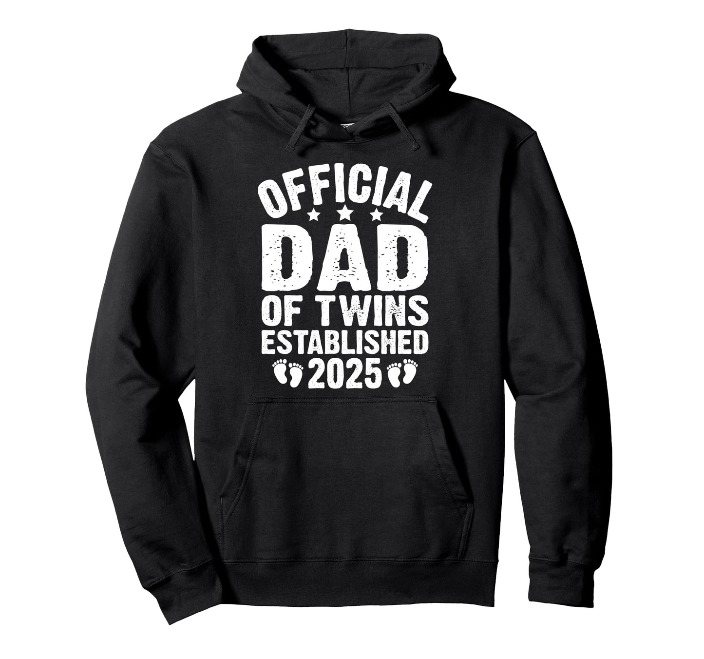 Dad Twins Established 2025 Hoodie - Graphic Print Men Women - T-Shirt, Sweatshirt, Hoodie