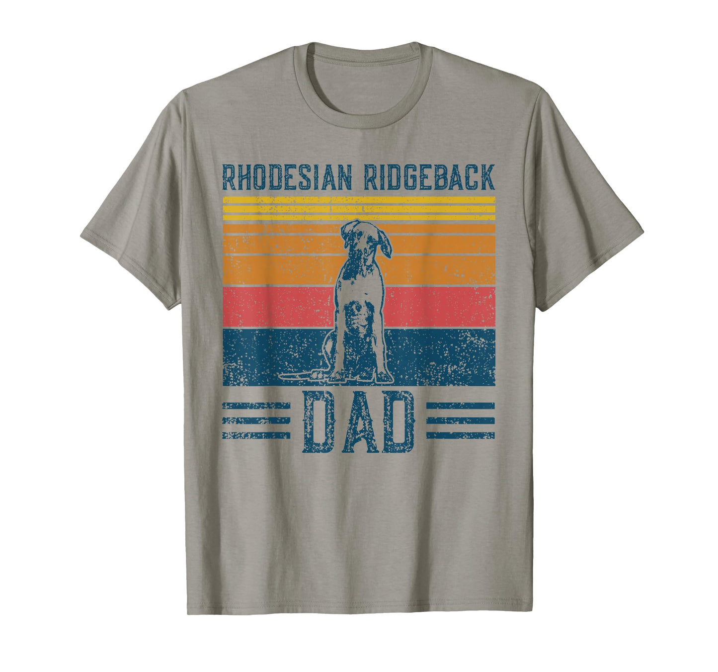 Dog Ridgeback Dad Rhodesian Ridgeback Dad T-Shirt - Minimalist Print Unisex - T-Shirt, Sweatshirt, Hoodie