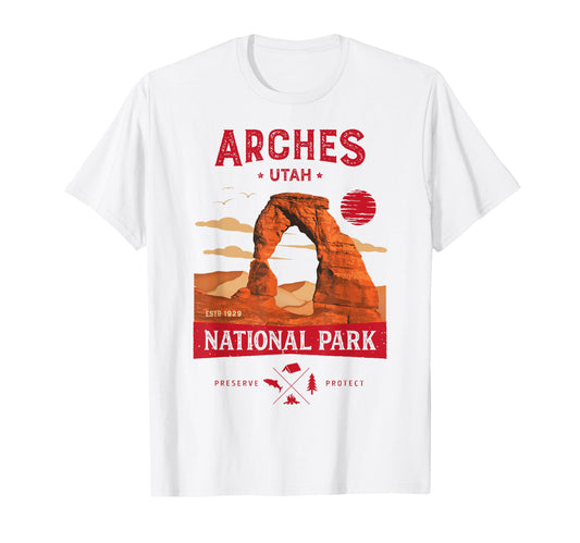 Arches National Park Delicate Arch Utah T-Shirt - Graphic Print Men Women - T-Shirt, Sweatshirt, Hoodie