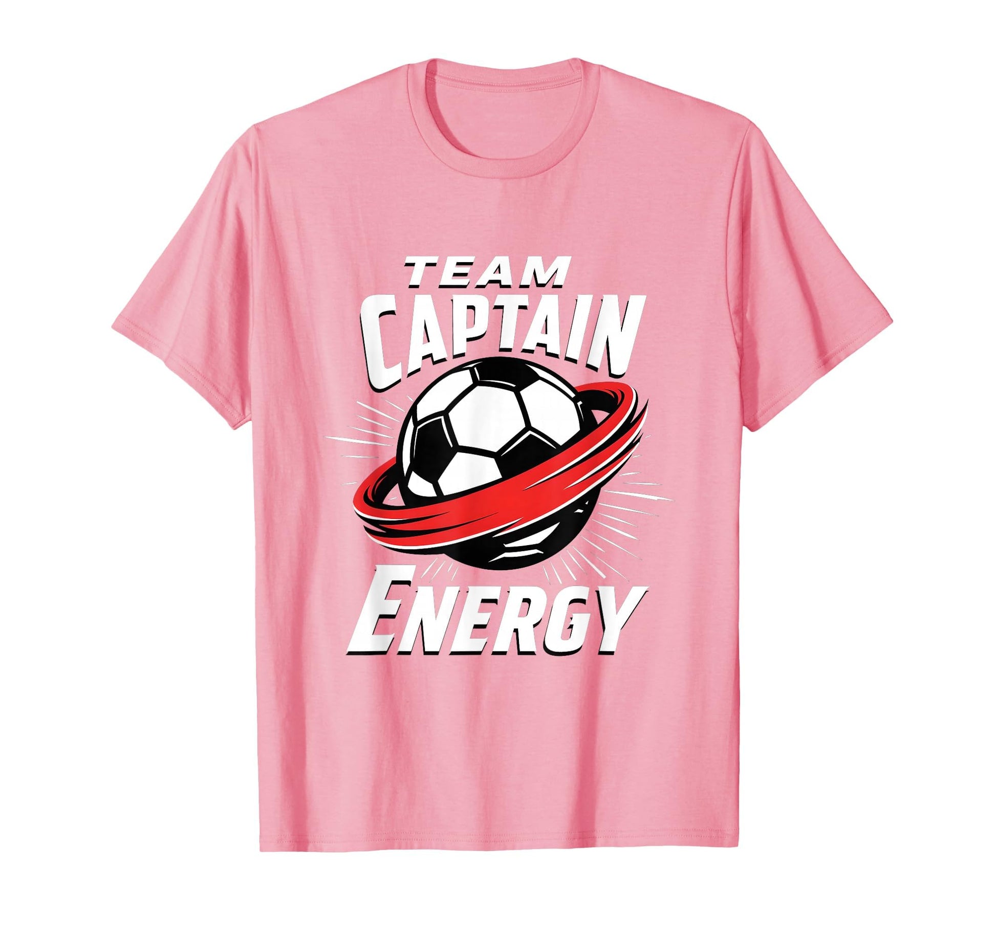 Team Captain Energy Soccer T-Shirt - Novelty Apparel for Adults - T-Shirt, Sweatshirt, Hoodie
