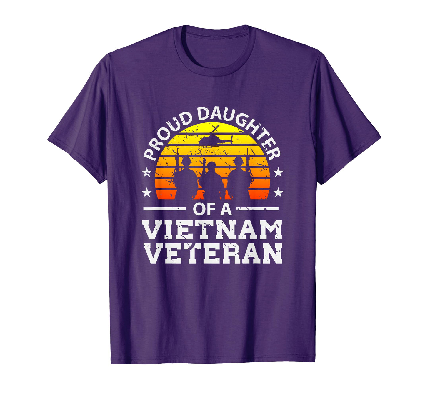 Proud Daughter Vietnam Veteran T-Shirt - Streetwear Style Men Women - T-Shirt, Sweatshirt, Hoodie