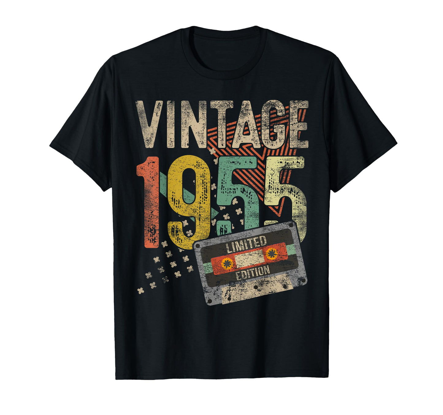 1955 Tape 71St Birthday Gift 71 Year T-Shirt - Custom Art Print Men Women - T-Shirt, Sweatshirt, Hoodie