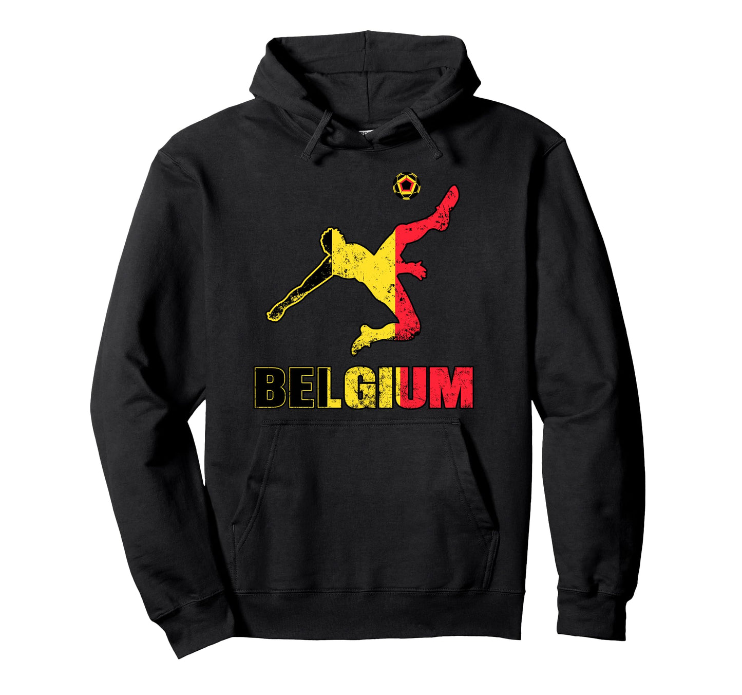 Belgium Football Soccer Game Player Hoodie - Custom Art Print Men Women - T-Shirt, Sweatshirt, Hoodie