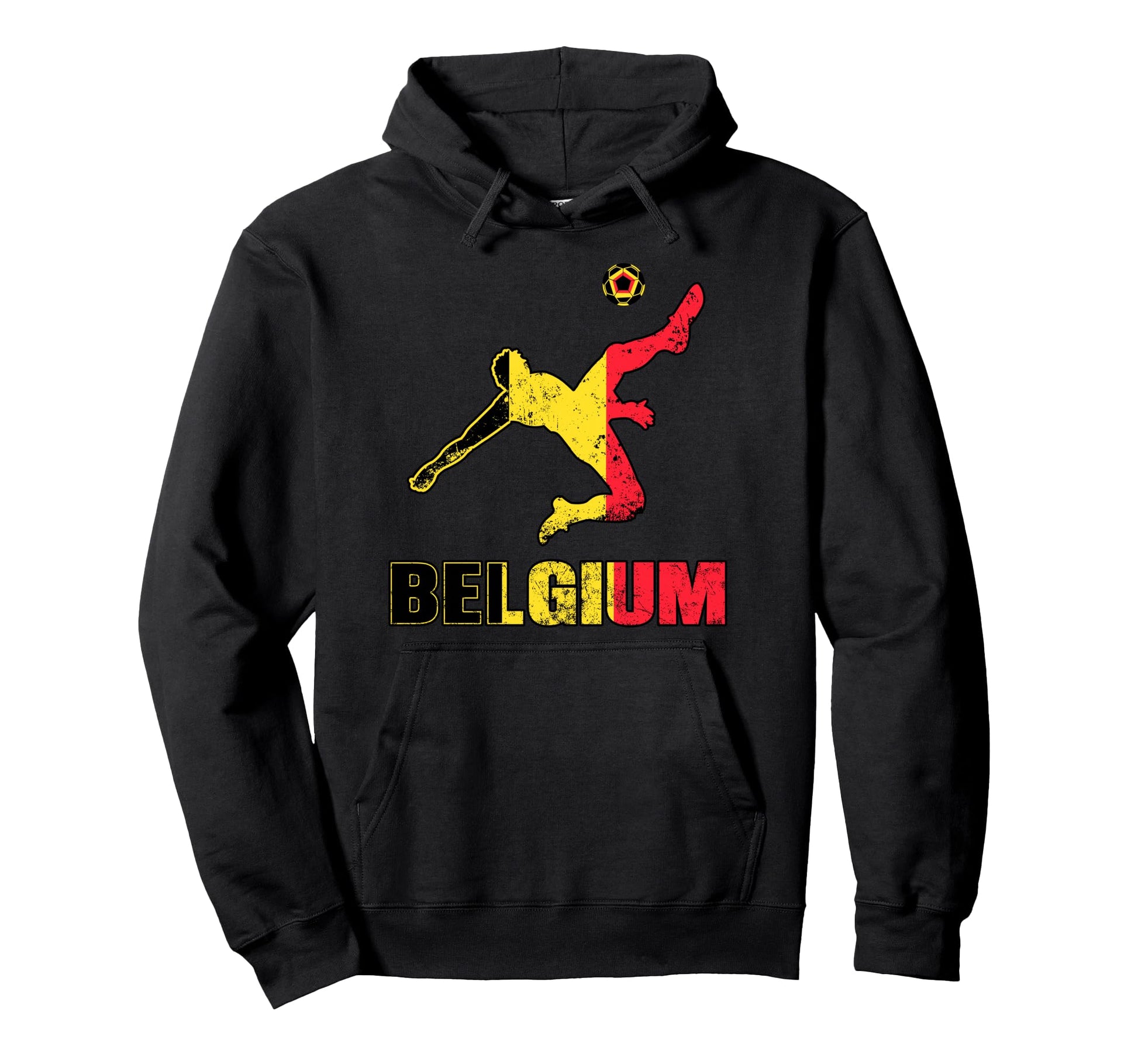 Belgium Football Soccer Game Player Hoodie - Custom Art Print Men Women - T-Shirt, Sweatshirt, Hoodie
