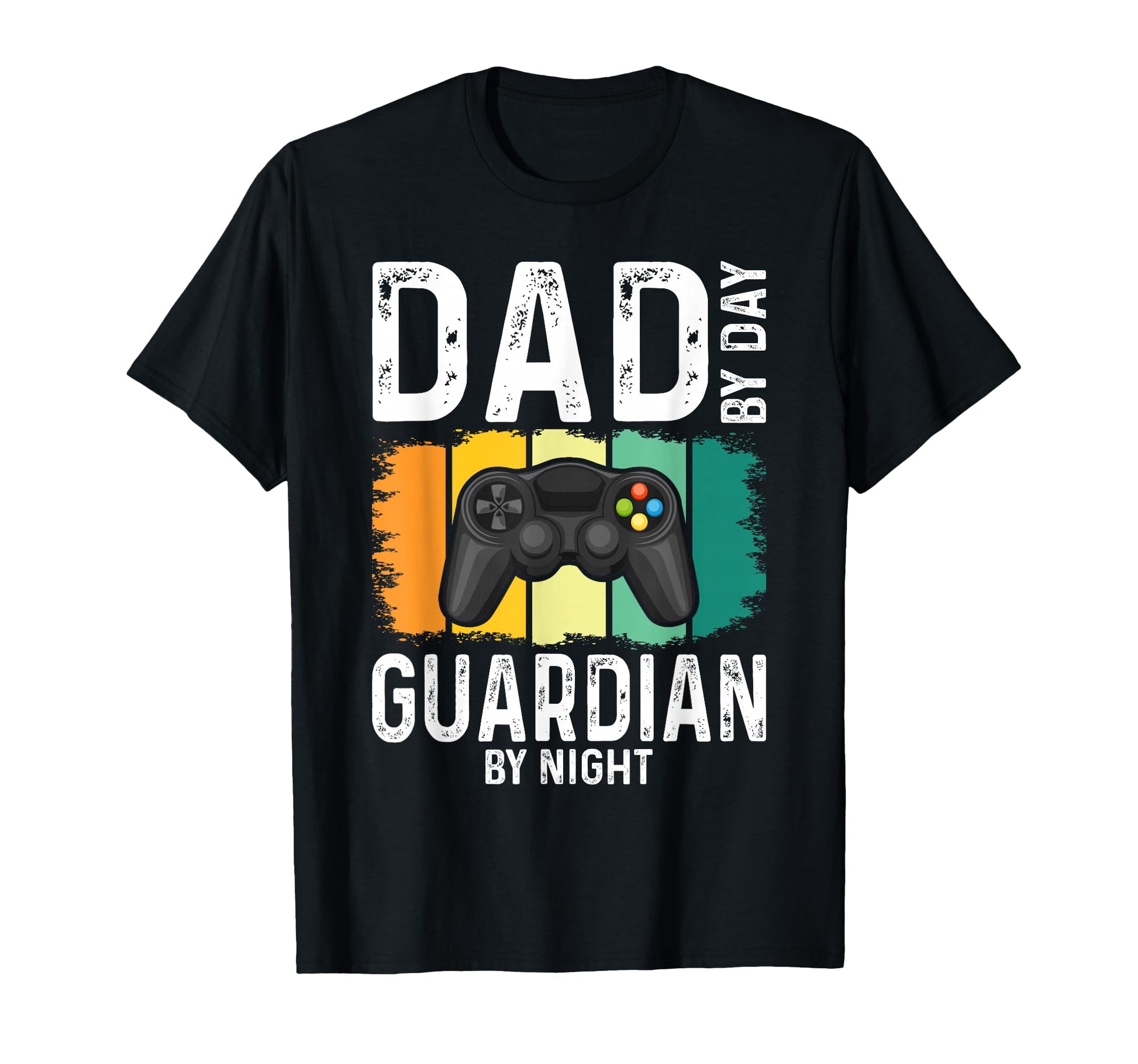 Gamer Dad Day Guardian Night Gaming T-Shirt - Graphic Print Unisex - T-Shirt, Sweatshirt, Hoodie