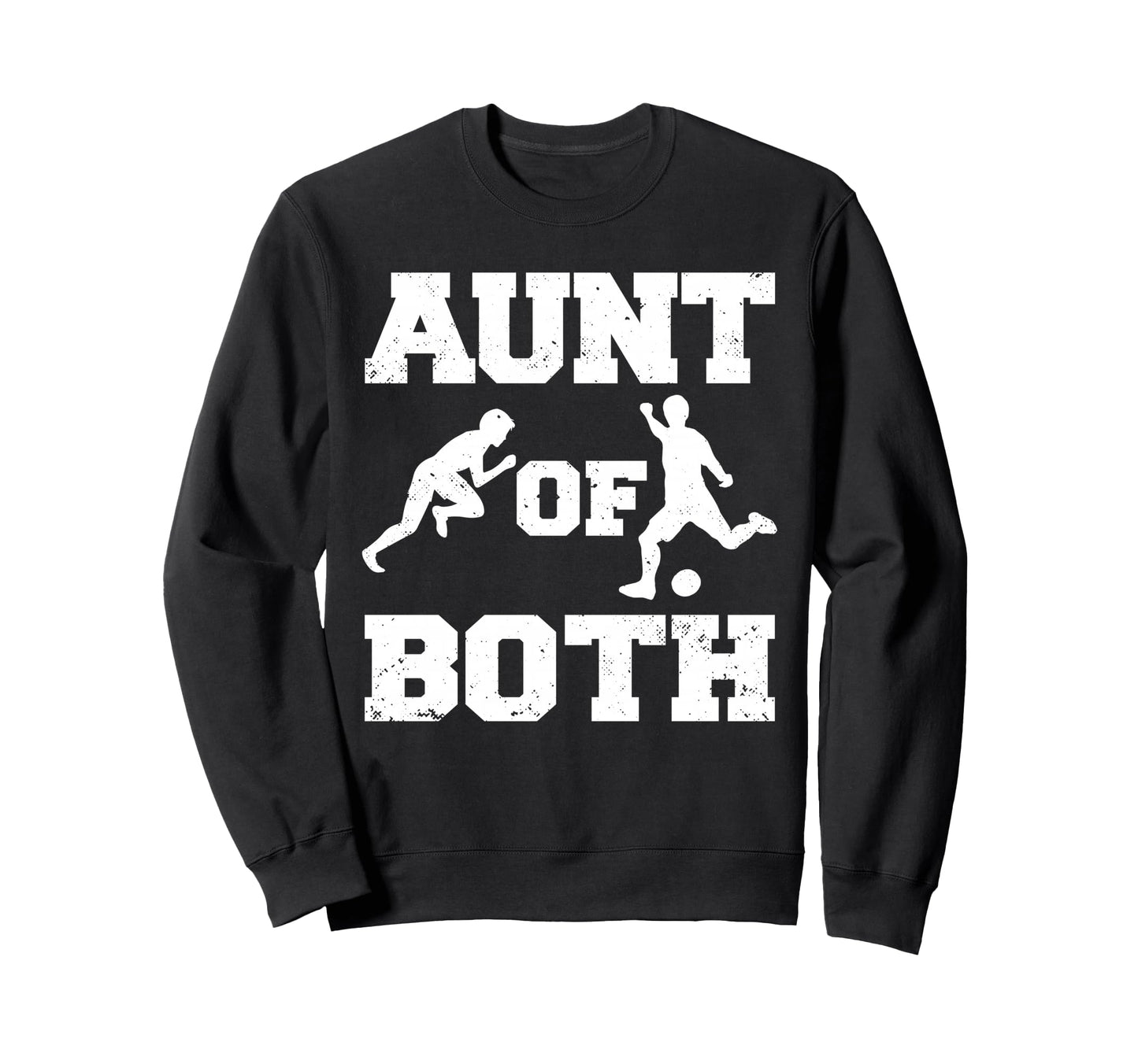 Aunt Both Track And Field And Sweatshirt - Minimalist Print Men Women - T-Shirt, Sweatshirt, Hoodie