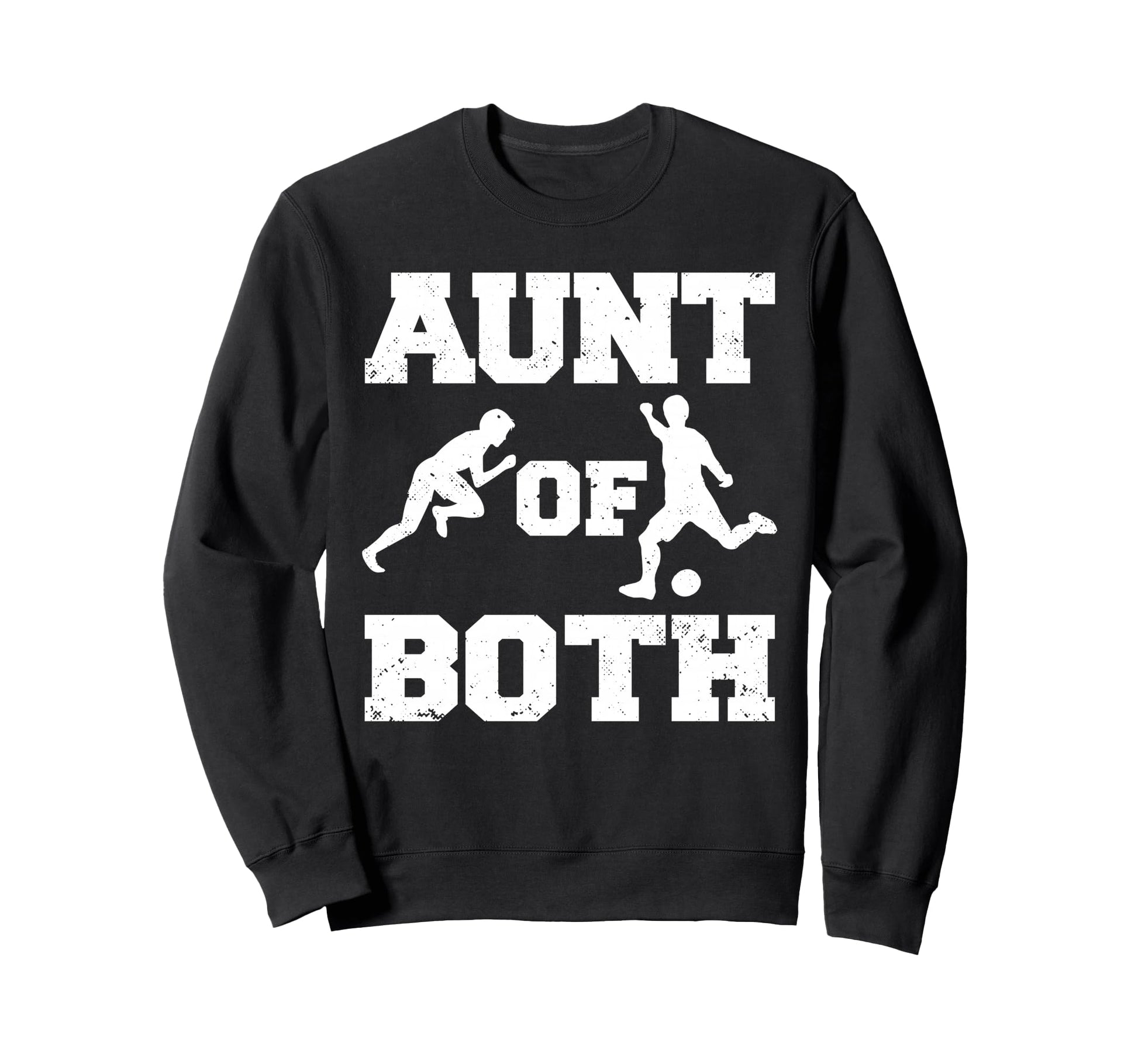 Aunt Both Track And Field And Sweatshirt - Minimalist Print Men Women - T-Shirt, Sweatshirt, Hoodie
