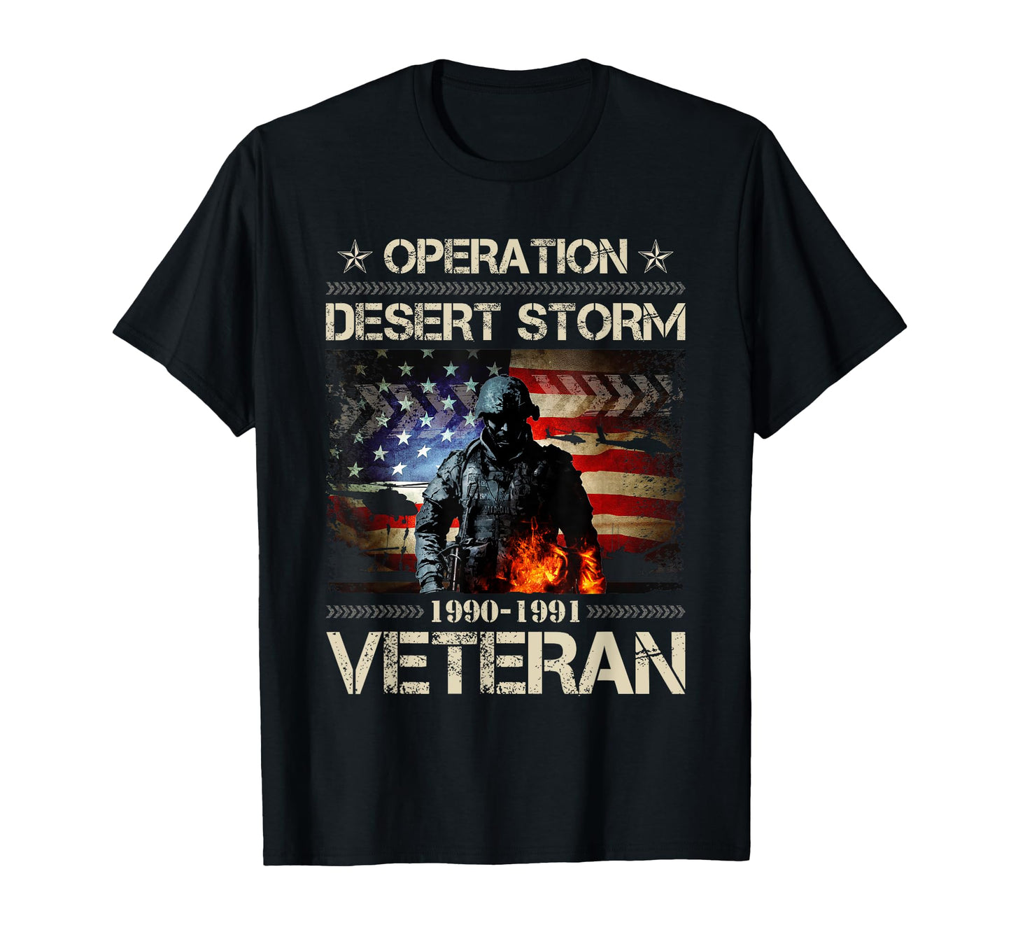 Desert Storm Veteran Dad Grandpa T-Shirt - Aesthetic Graphic Unisex - T-Shirt, Sweatshirt, Hoodie