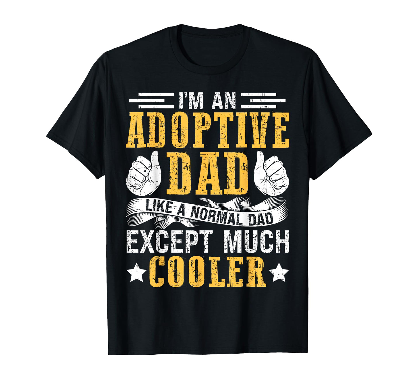 Fathers Day Happy Adoption Day T-Shirt - Custom Art Print for Adults - T-Shirt, Sweatshirt, Hoodie