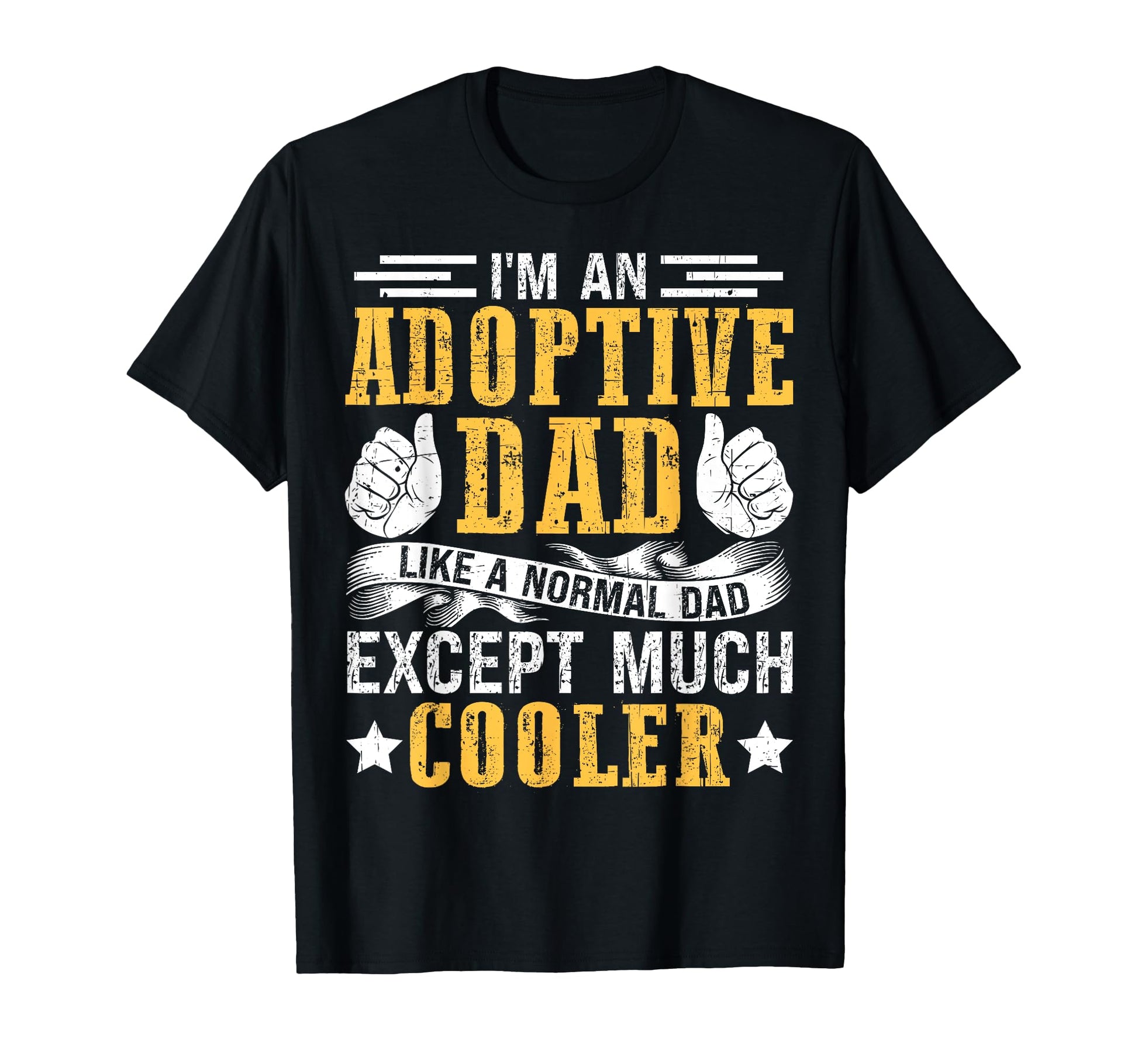 Fathers Day Happy Adoption Day T-Shirt - Custom Art Print for Adults - T-Shirt, Sweatshirt, Hoodie