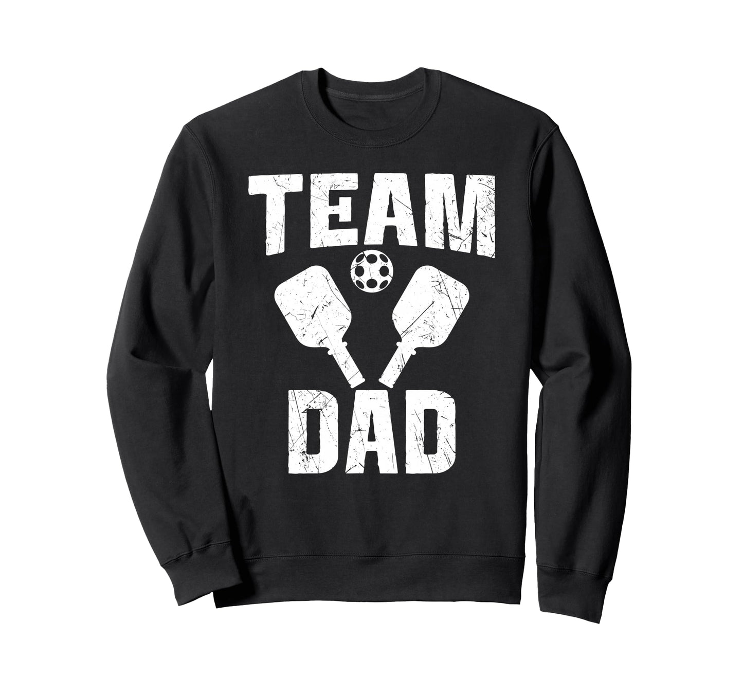 Pickleball Dad Proud Game Day Sports Sweatshirt - Minimalist Print Unisex - T-Shirt, Sweatshirt, Hoodie