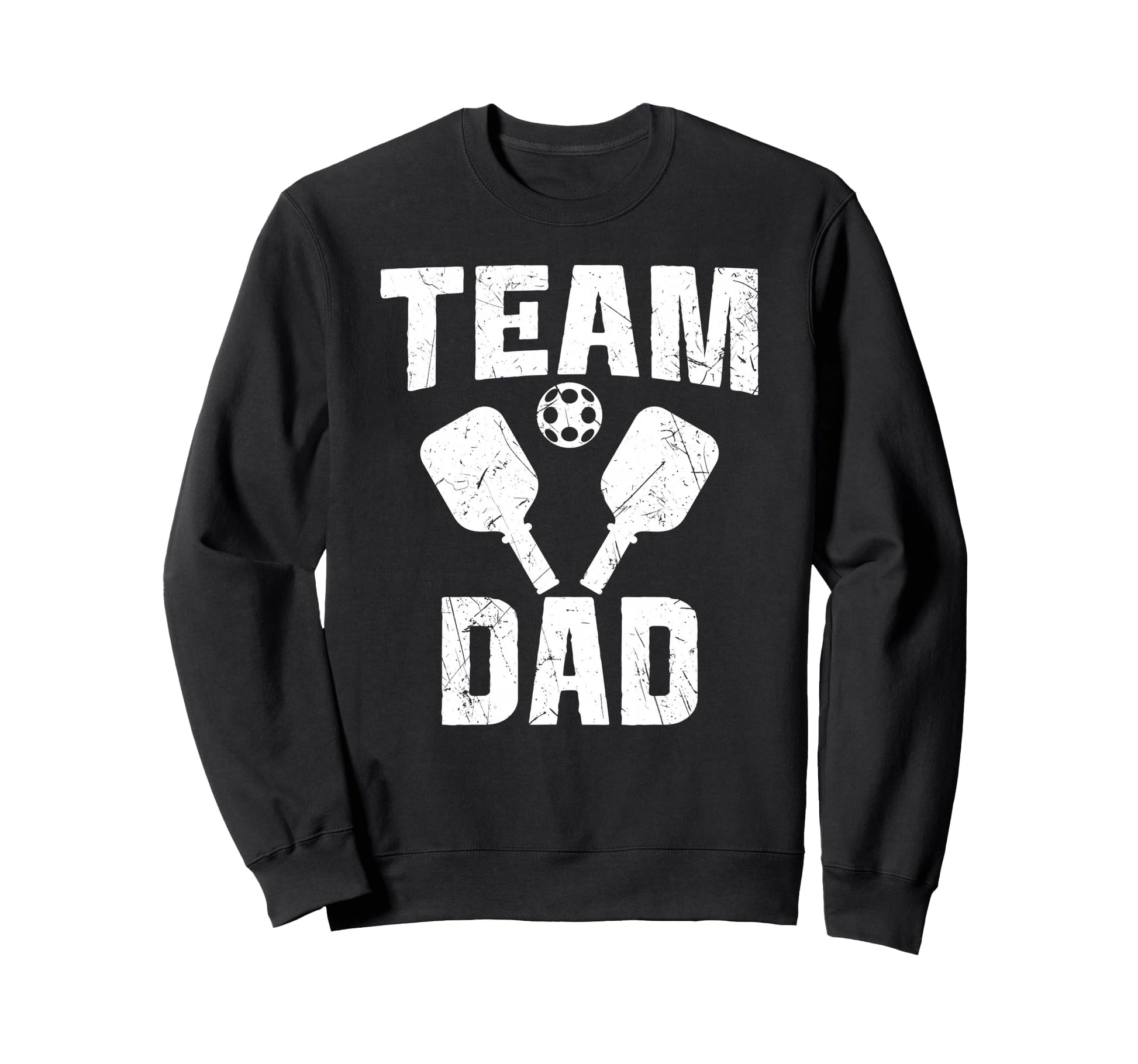 Pickleball Dad Proud Game Day Sports Sweatshirt - Minimalist Print Unisex - T-Shirt, Sweatshirt, Hoodie