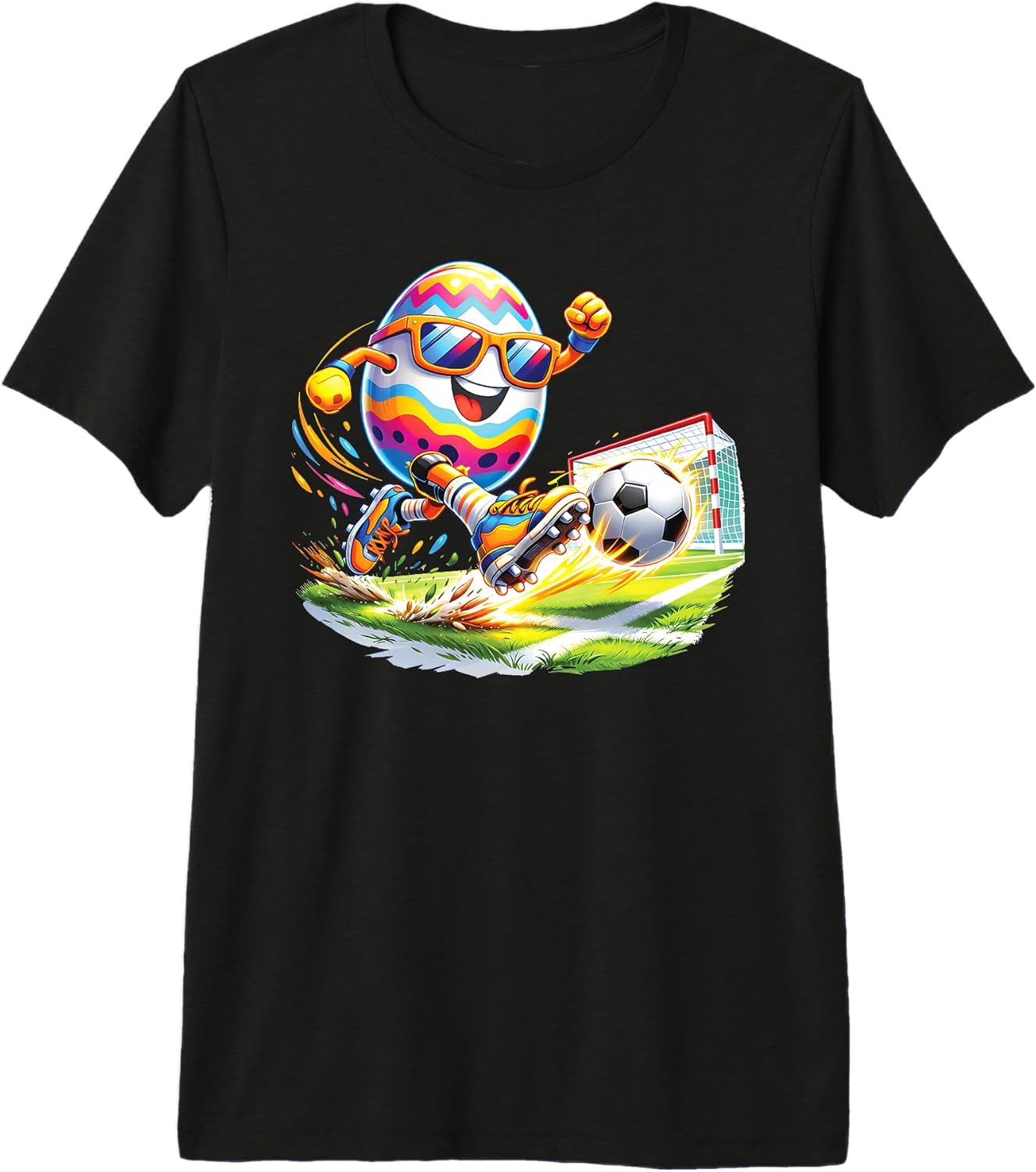Funny Easter Soccer Gifts for Kids Boys Teens Unisex T-shirt, Sweatshirt, Hoodie, Long Sleeve Tee - T-Shirt, Sweatshirt, Hoodie