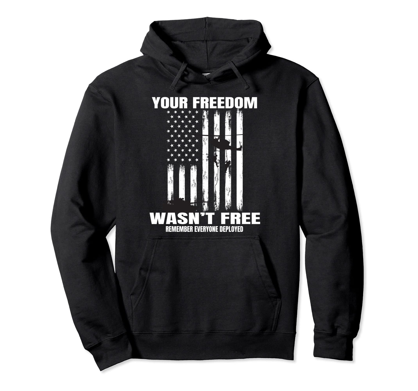 Veterans Day Gifts Dad Military Red Hoodie - Custom Art Print for Adults - T-Shirt, Sweatshirt, Hoodie