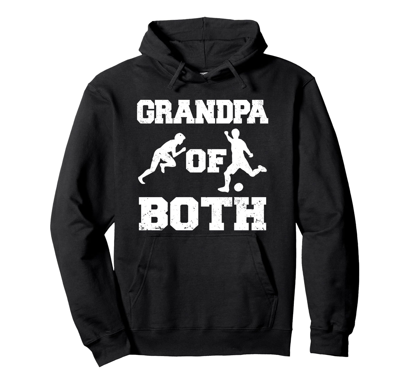 Grandpa Both Funny Soccer And Track Hoodie - Streetwear Style Men Women - T-Shirt, Sweatshirt, Hoodie