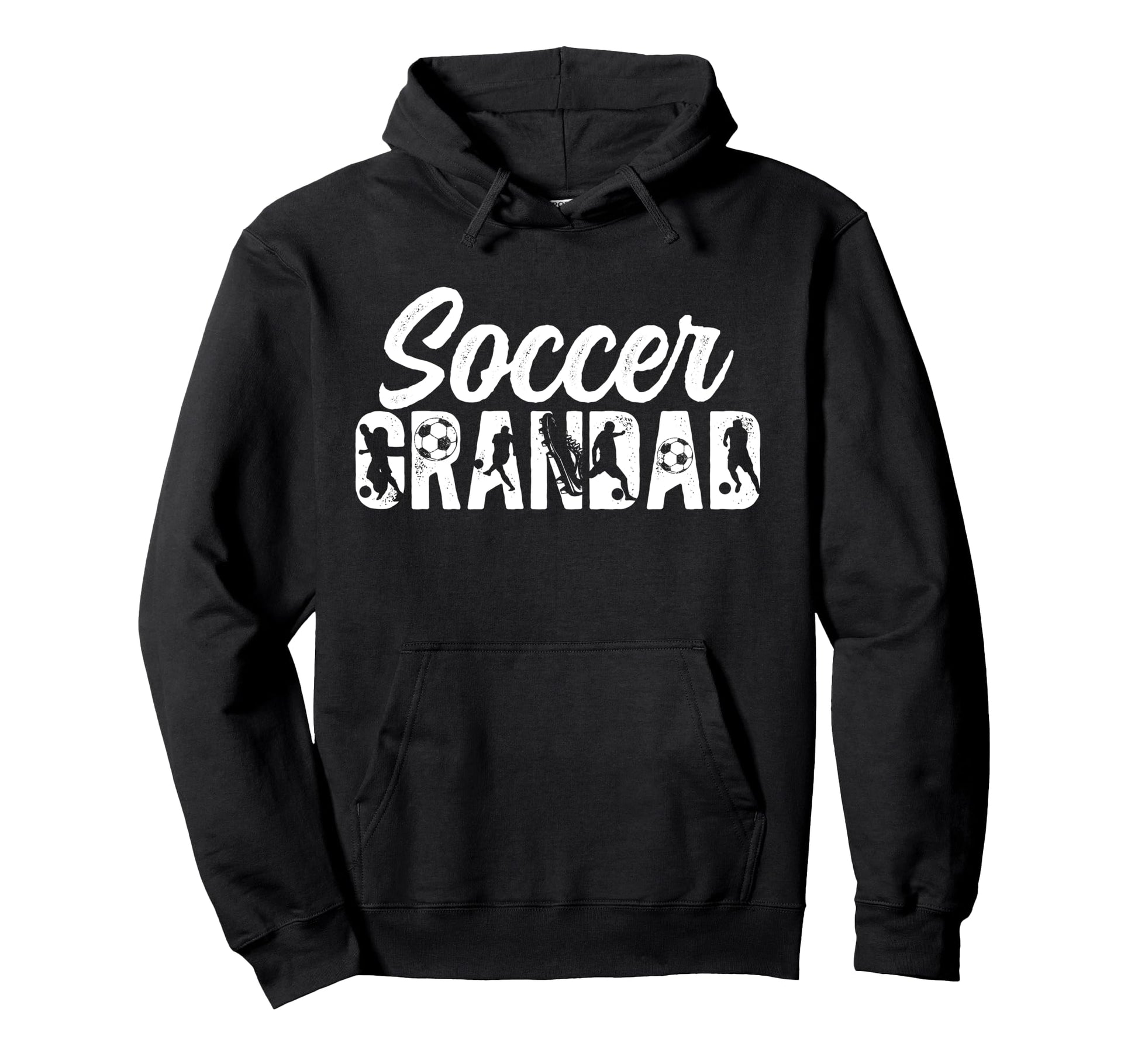 Soccer Grandad Grandpa Grandad Soccer Hoodie - Aesthetic Graphic Unisex - T-Shirt, Sweatshirt, Hoodie