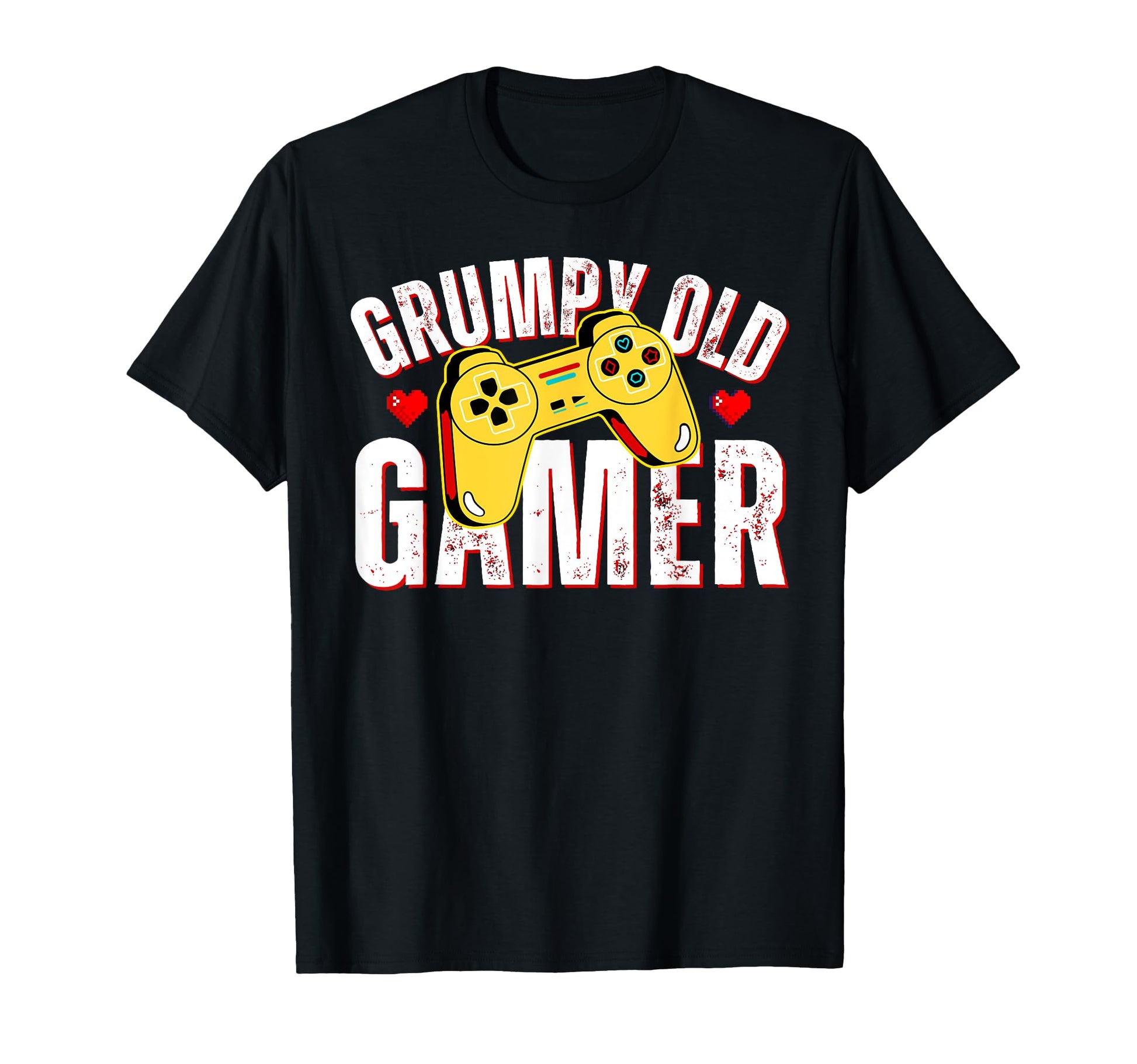 Grumpy Old Gamer Video Gamer Dad T-Shirt - Casual Everyday Wear Men Women - T-Shirt, Sweatshirt, Hoodie