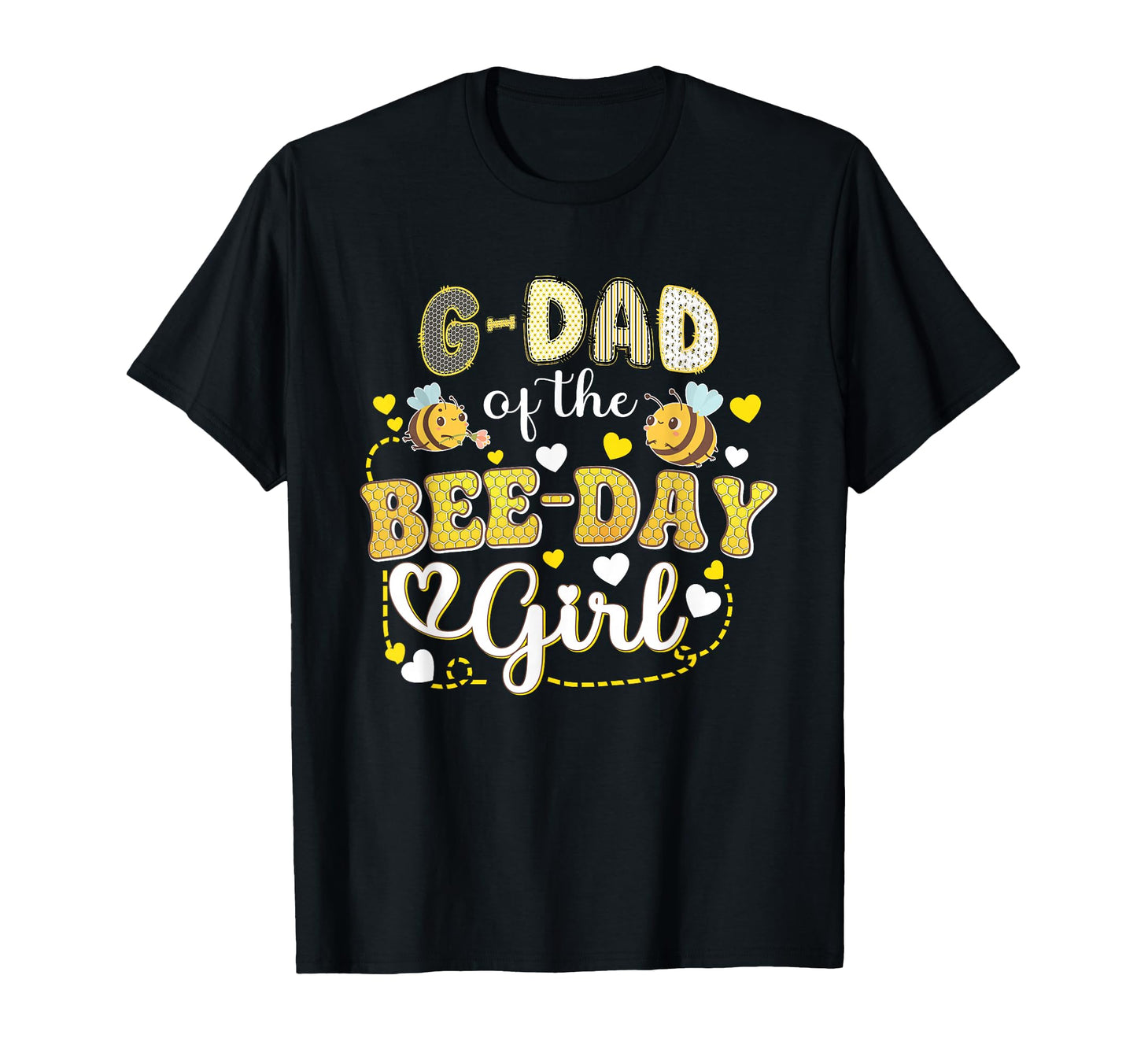 G Dad Bee Day Funny Bee Birthday Party T-Shirt - Minimalist Print Men Women - T-Shirt, Sweatshirt, Hoodie