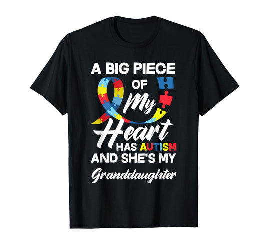 Autism Grandma Grandpa Autistic T-Shirt - Minimalist Print Men Women - T-Shirt, Sweatshirt, Hoodie