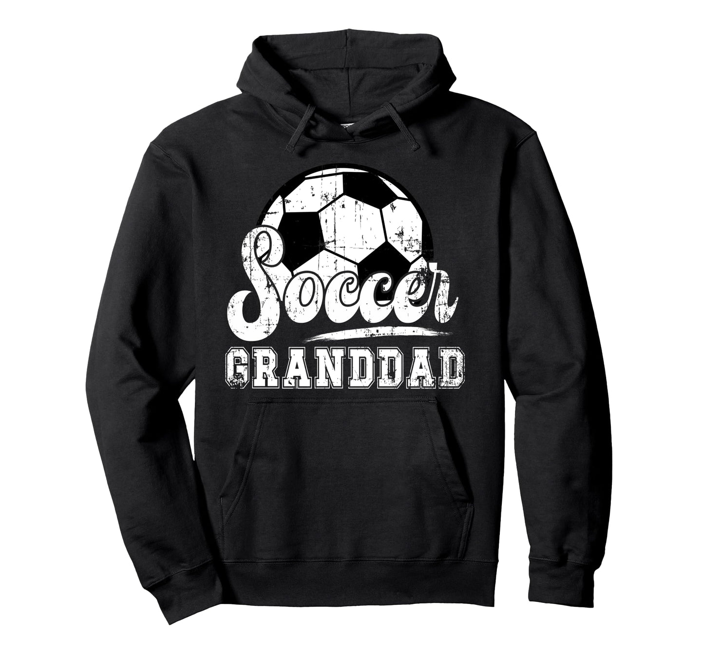 Soccer Granddad Grandpa Granddad Soccer Hoodie - Unique Graphic Men Women - T-Shirt, Sweatshirt, Hoodie