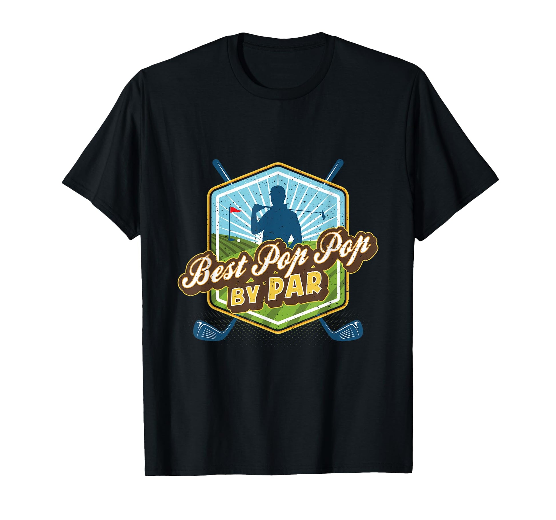 Best Pop Pop Par Fathers Day Dad Golf T-Shirt - Casual Everyday Wear Unisex - T-Shirt, Sweatshirt, Hoodie