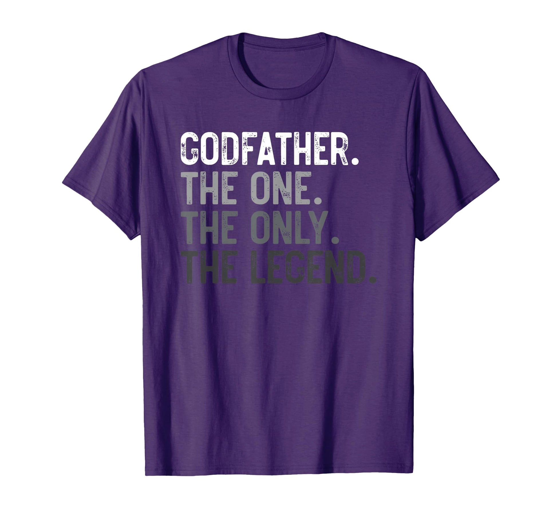 Mens Godfather One Only Legend Fathers Day T-Shirt - Unique Graphic Unisex - T-Shirt, Sweatshirt, Hoodie