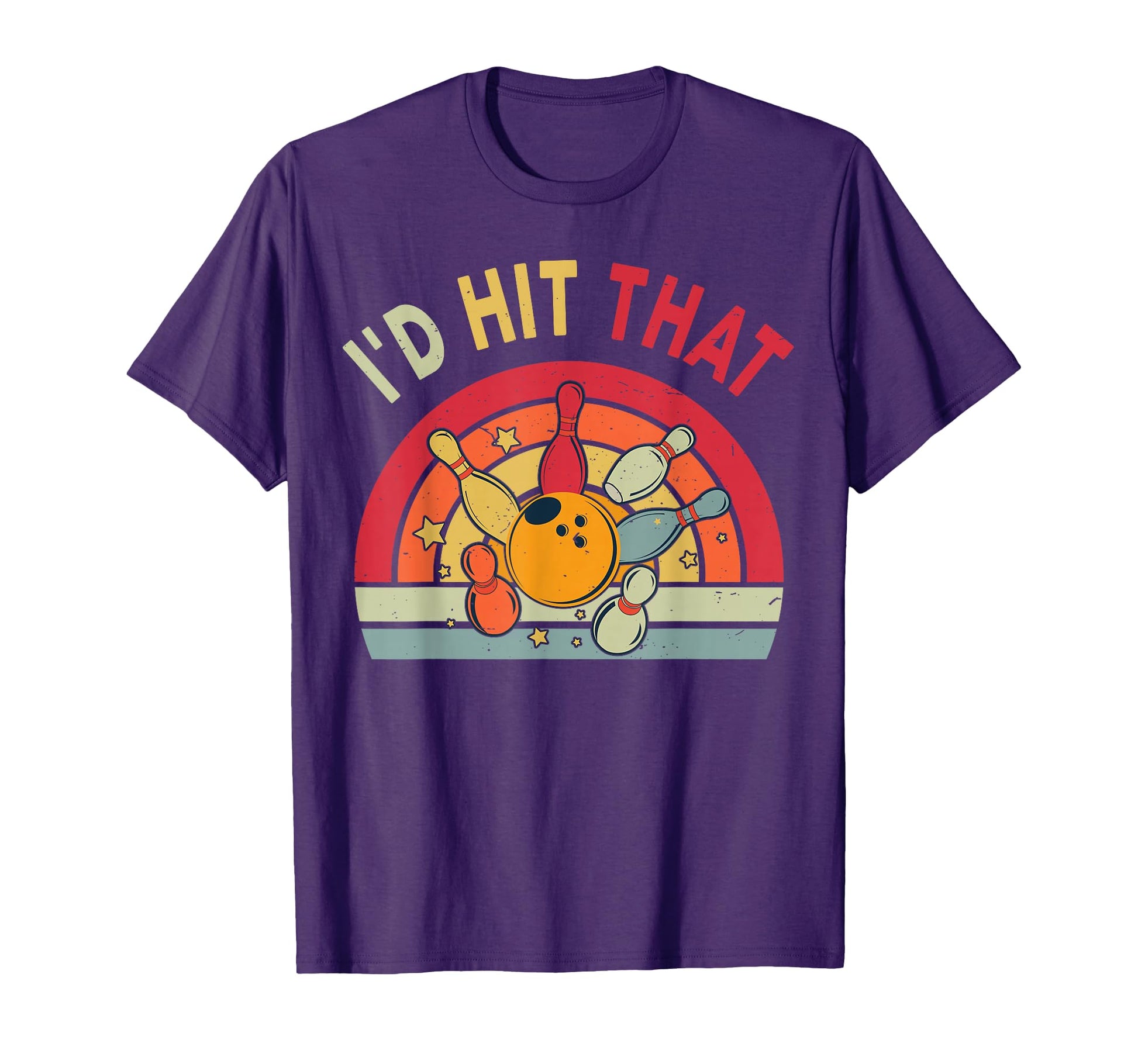 Id Hit That Bowling Funny Bowler T-Shirt - Streetwear Style for Adults - T-Shirt, Sweatshirt, Hoodie