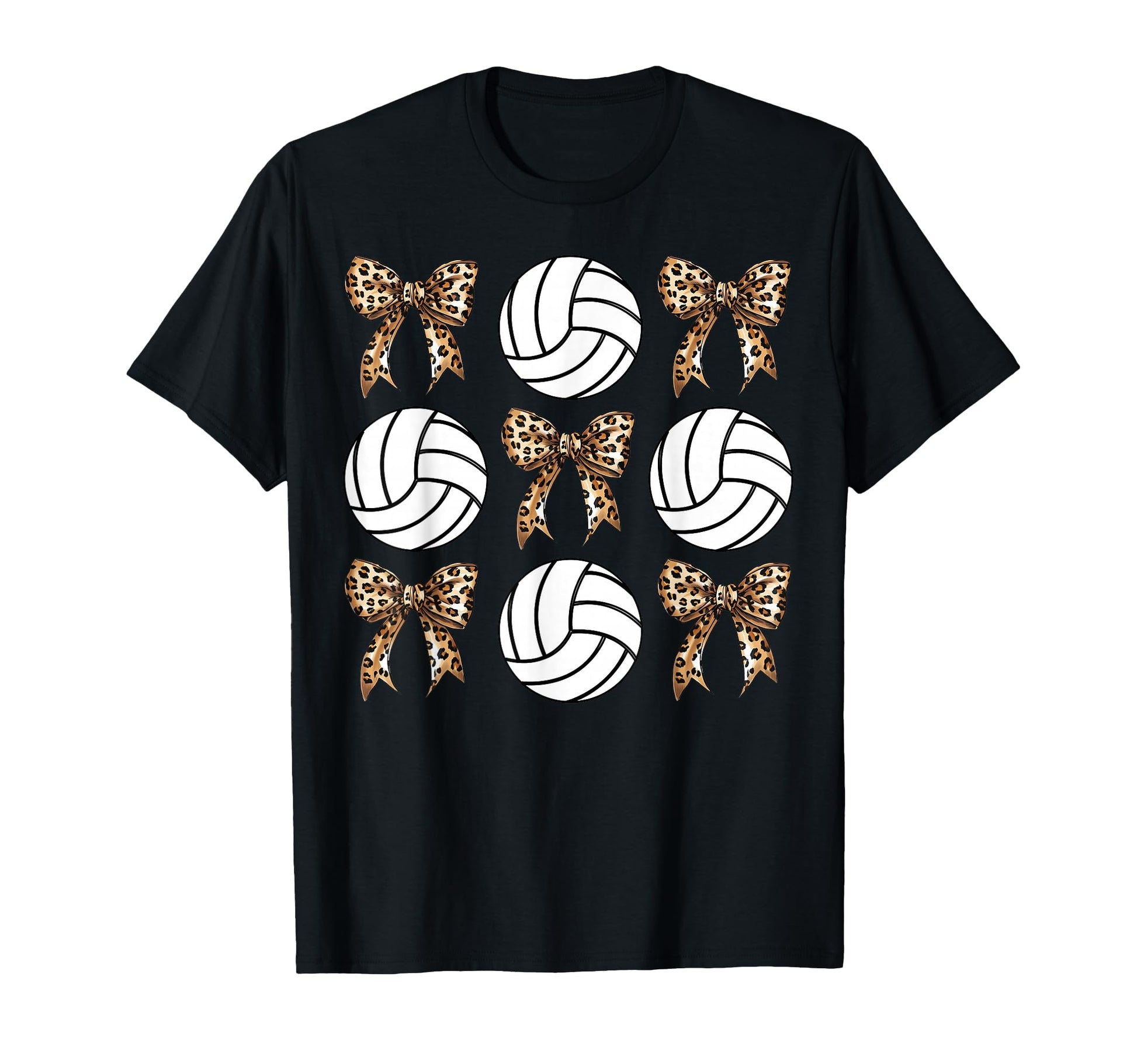 Volleyball Coquette Bow Volleyball Mom T-Shirt - Custom Art Print Unisex - T-Shirt, Sweatshirt, Hoodie