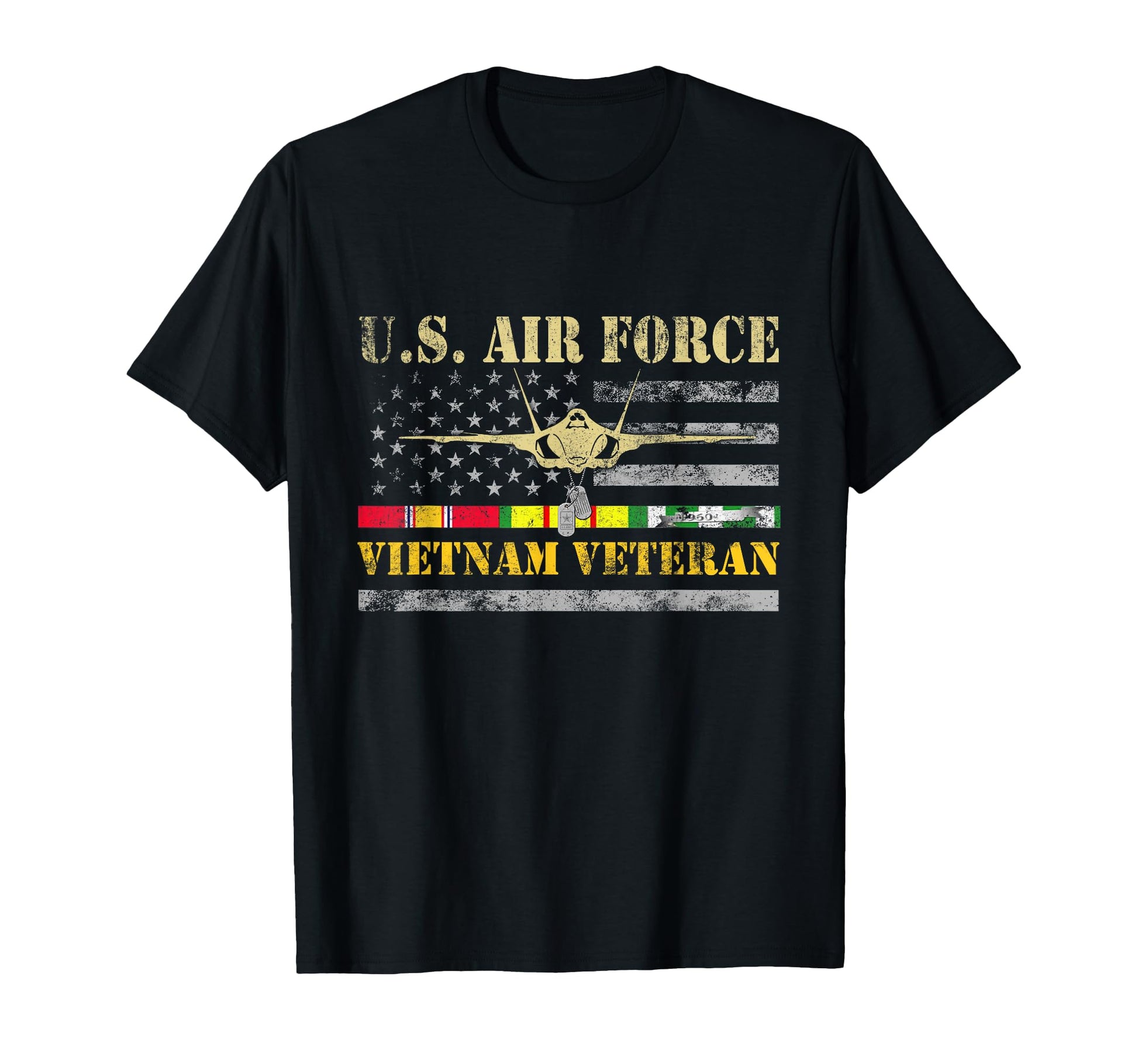 U S Air Force Vietnam Veteran Usaf T-Shirt - Fun Novelty Design for Adults - T-Shirt, Sweatshirt, Hoodie