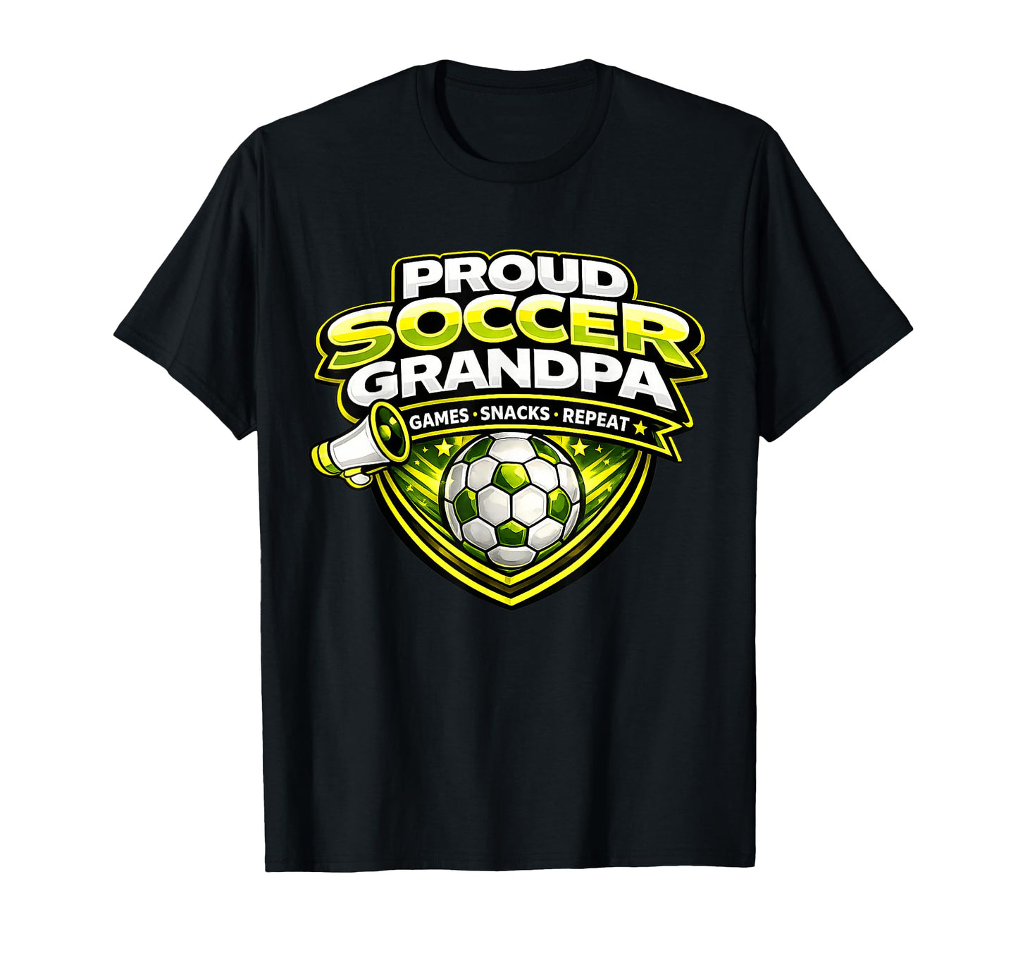 Soccer Grandpa Funny Proud Games Snacks T-Shirt - Trendy Graphic Men Women - T-Shirt, Sweatshirt, Hoodie