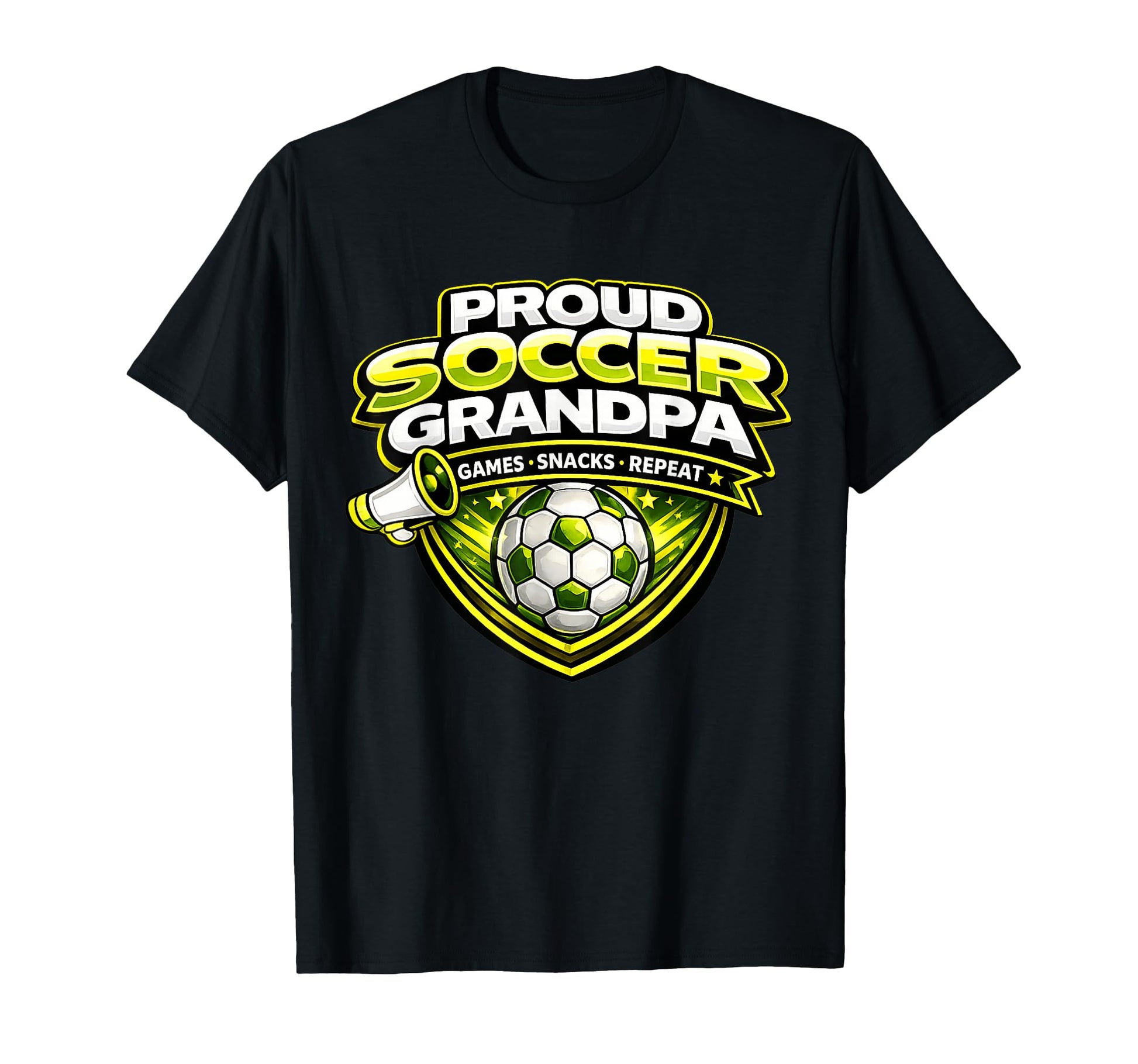 Soccer Grandpa Funny Proud Games Snacks T-Shirt - Trendy Graphic Men Women - T-Shirt, Sweatshirt, Hoodie