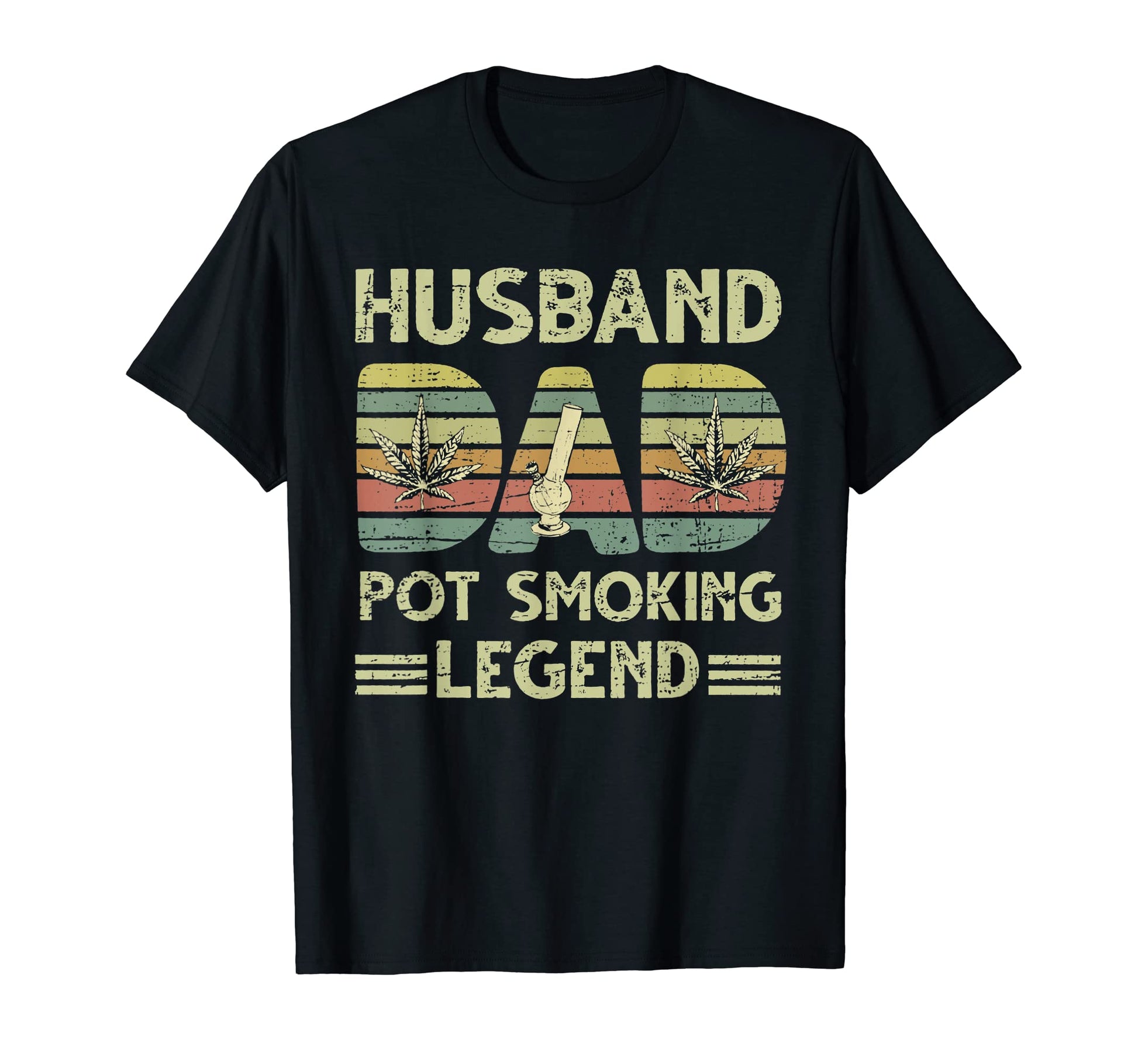 Husband Pot Smoking Legend Husband Dog T-Shirt - Aesthetic Graphic Unisex - T-Shirt, Sweatshirt, Hoodie