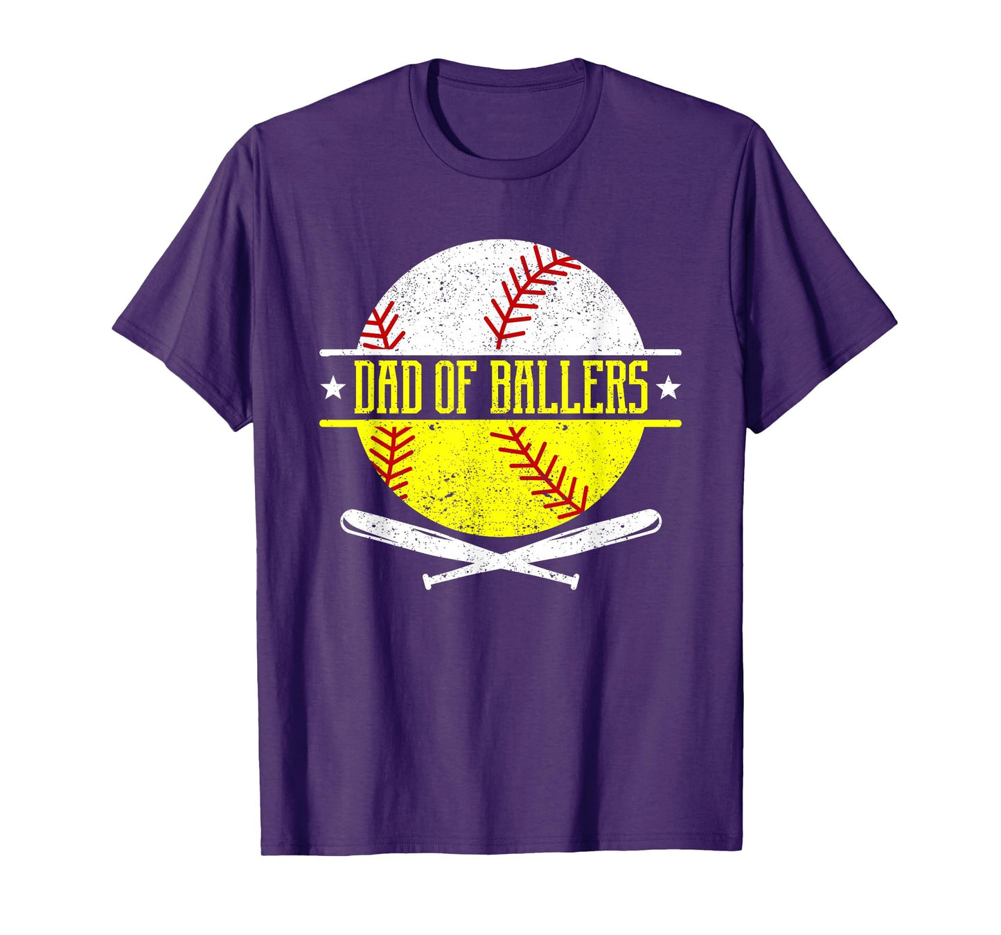 Dad Ballers Funny Dad Baseball And T-Shirt - Streetwear Style Unisex - T-Shirt, Sweatshirt, Hoodie