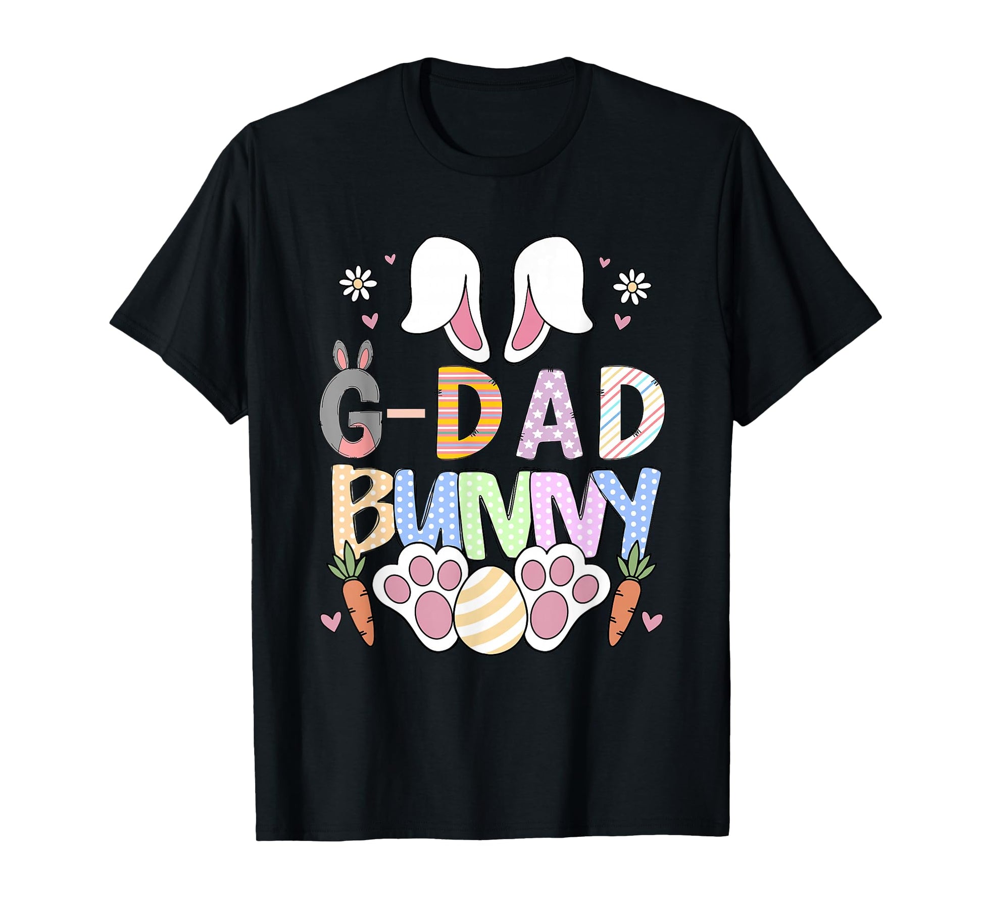 G Dad Bunny Ears Easter Family Matching T-Shirt - Trendy Graphic Unisex - T-Shirt, Sweatshirt, Hoodie