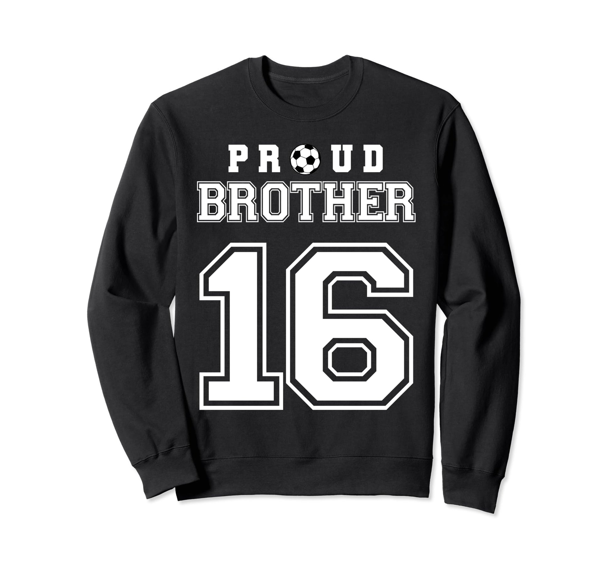 Number 16 Custom Proud Soccer Sweatshirt - Aesthetic Graphic for Adults - T-Shirt, Sweatshirt, Hoodie